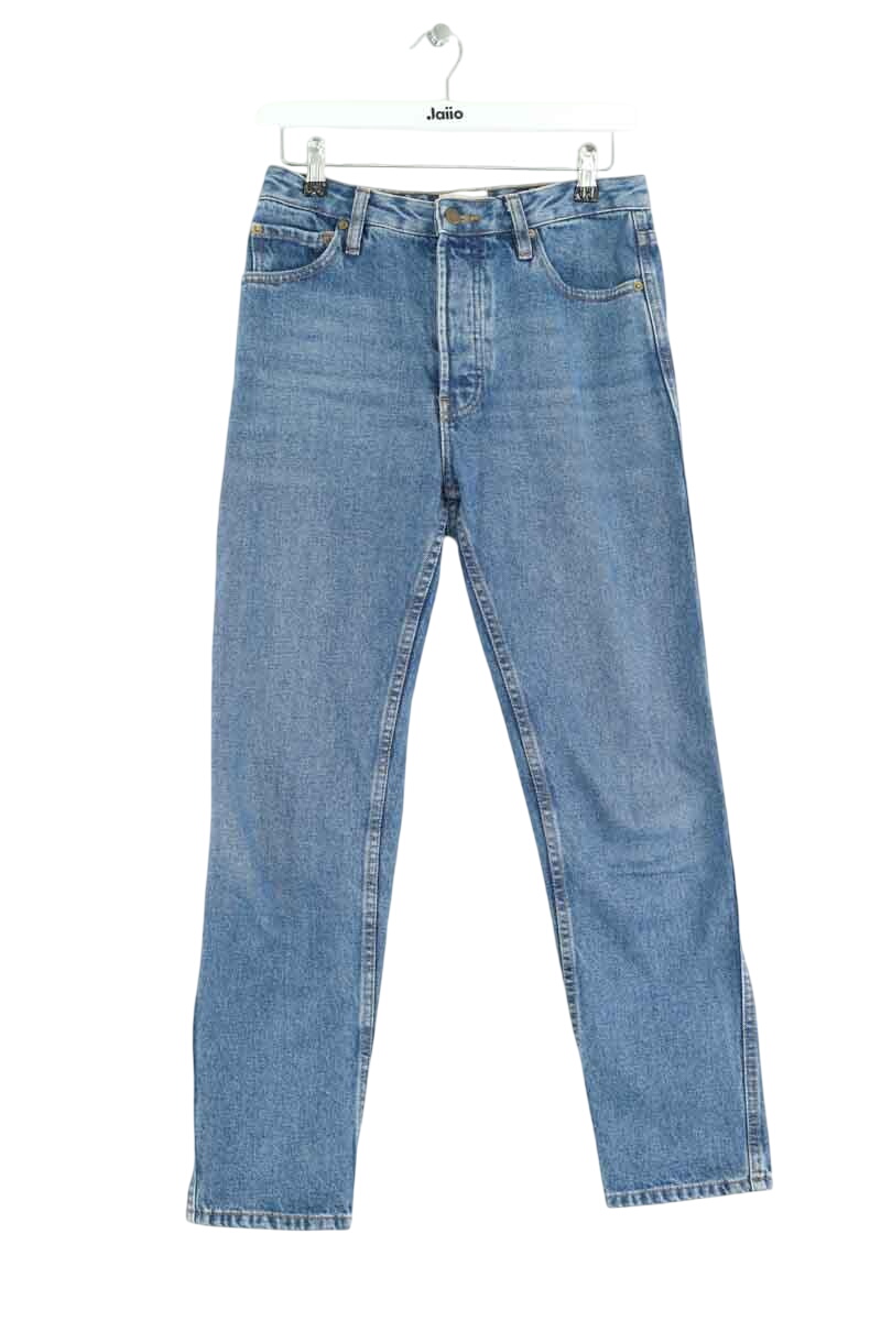 Cotton straight jeans SEZANE - Seconde main Blue