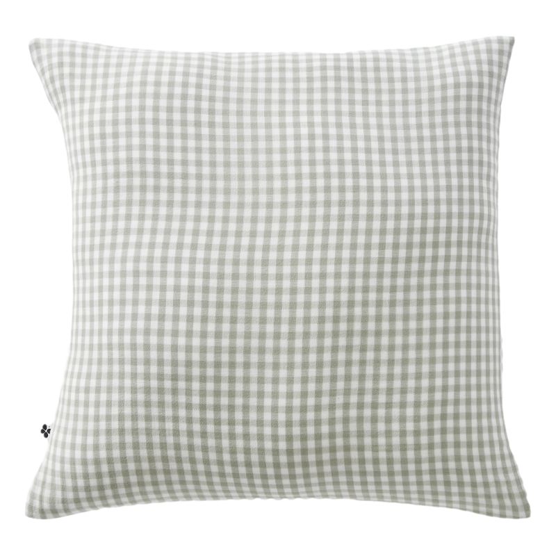 Cotton percale pillow case L'EFFET PAPILLON
