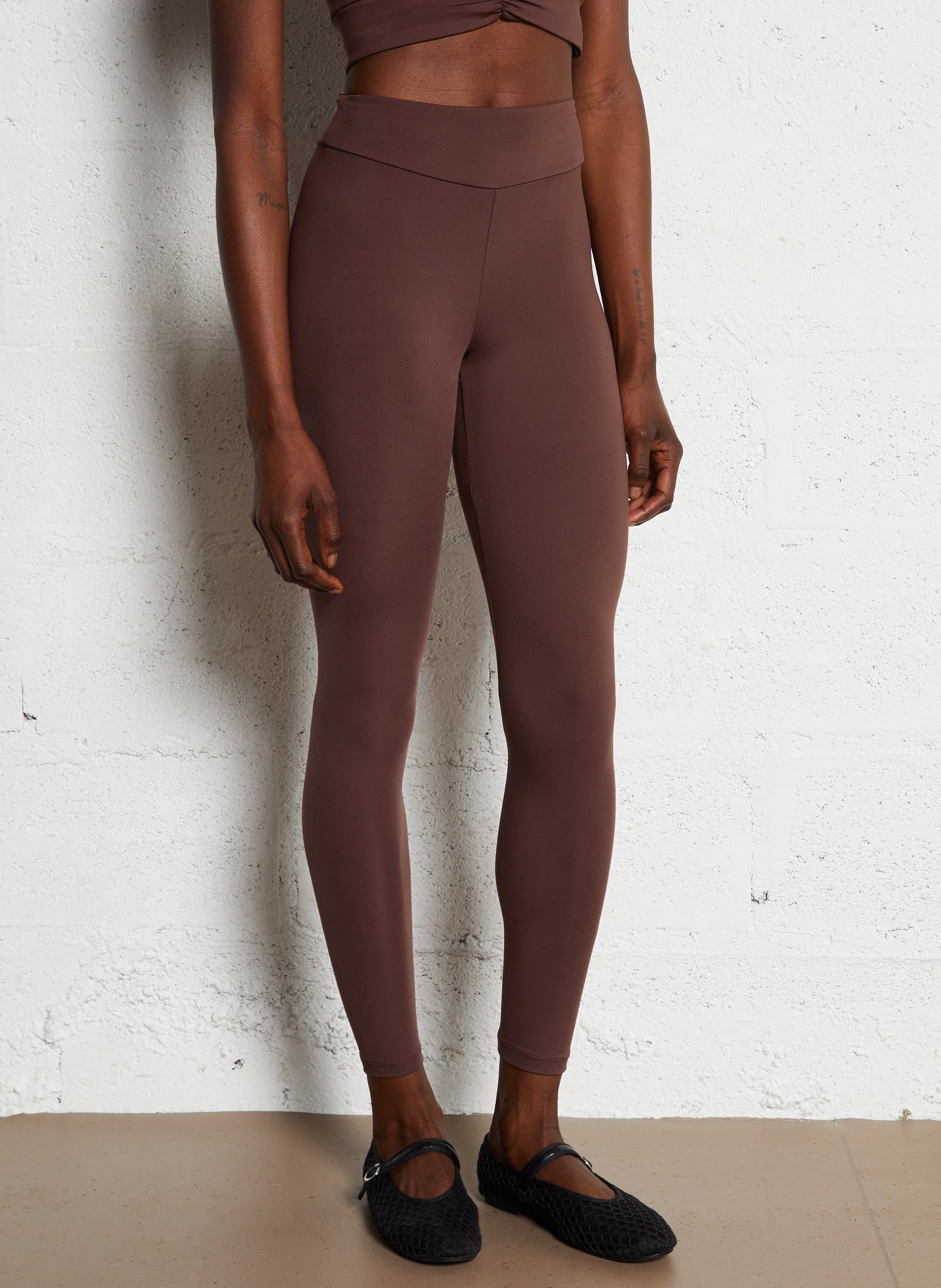 Stretch leggings BA&SH Black