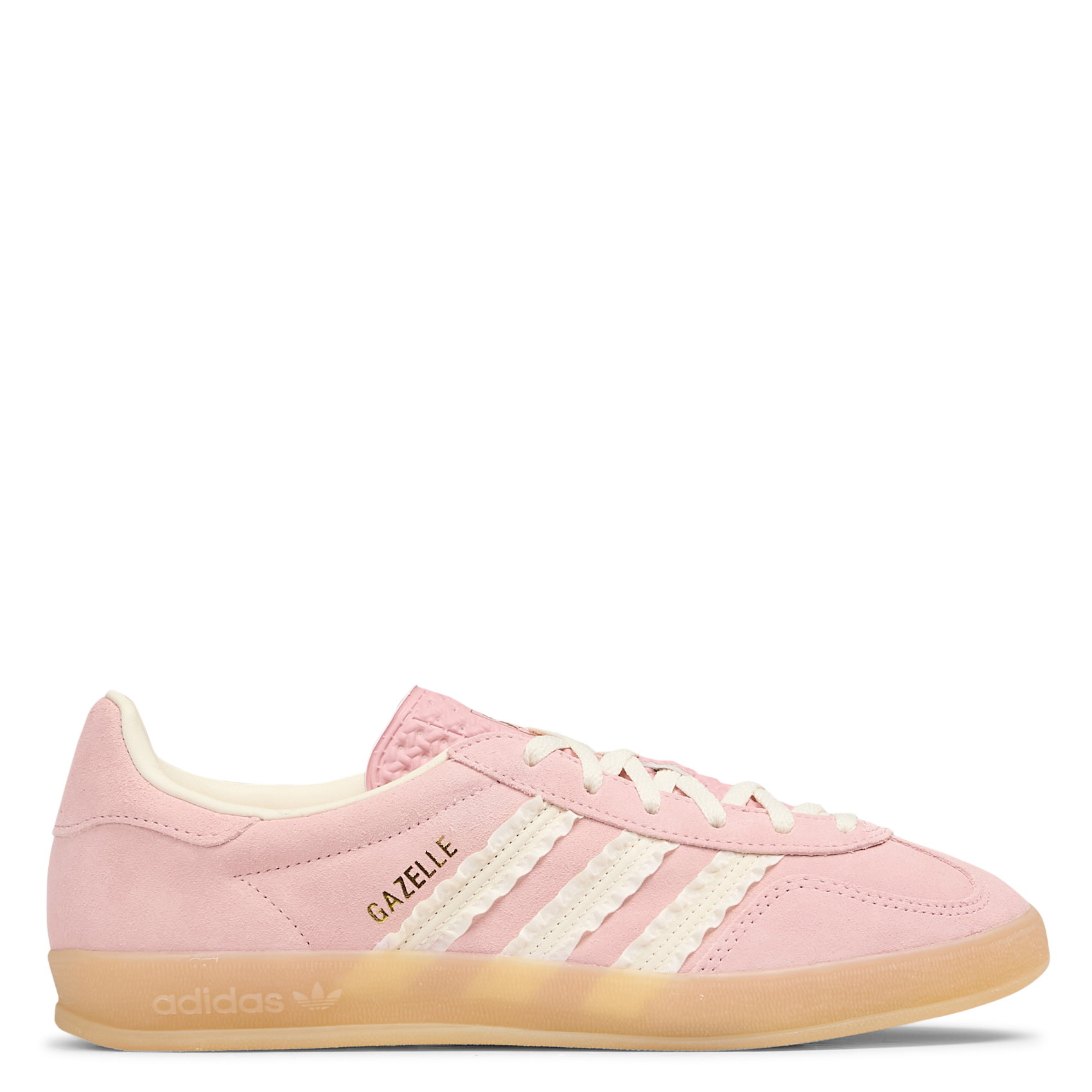 Baskets basses en cuir ADIDAS Rose