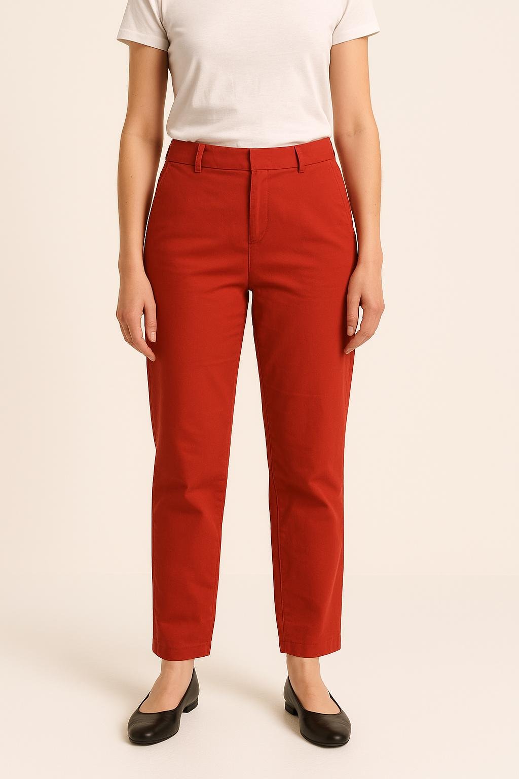 PANTS COMPTOIR DES COTONNIERS - Seconde main Red