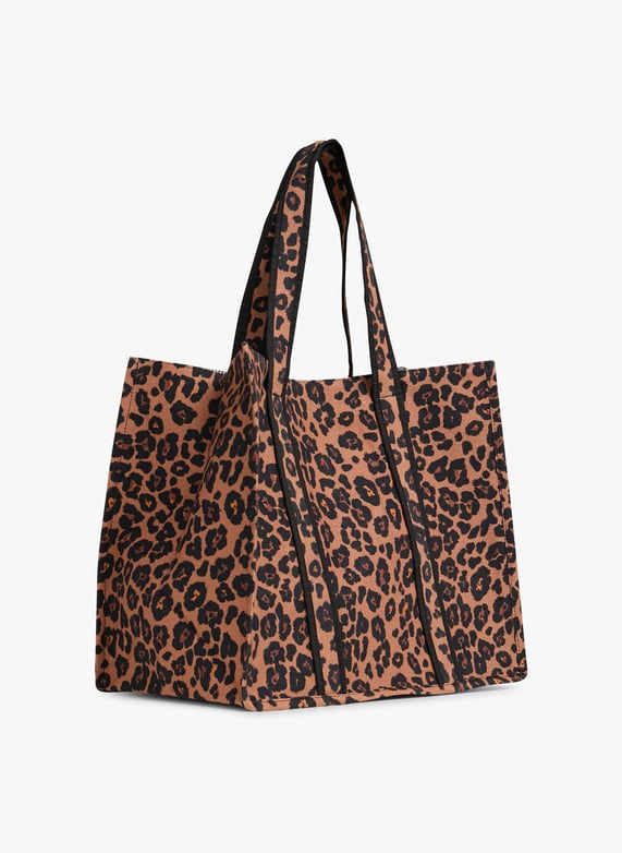 Cabas La Petite Mendigote Sac Cabas à Carreaux En Coton Sai