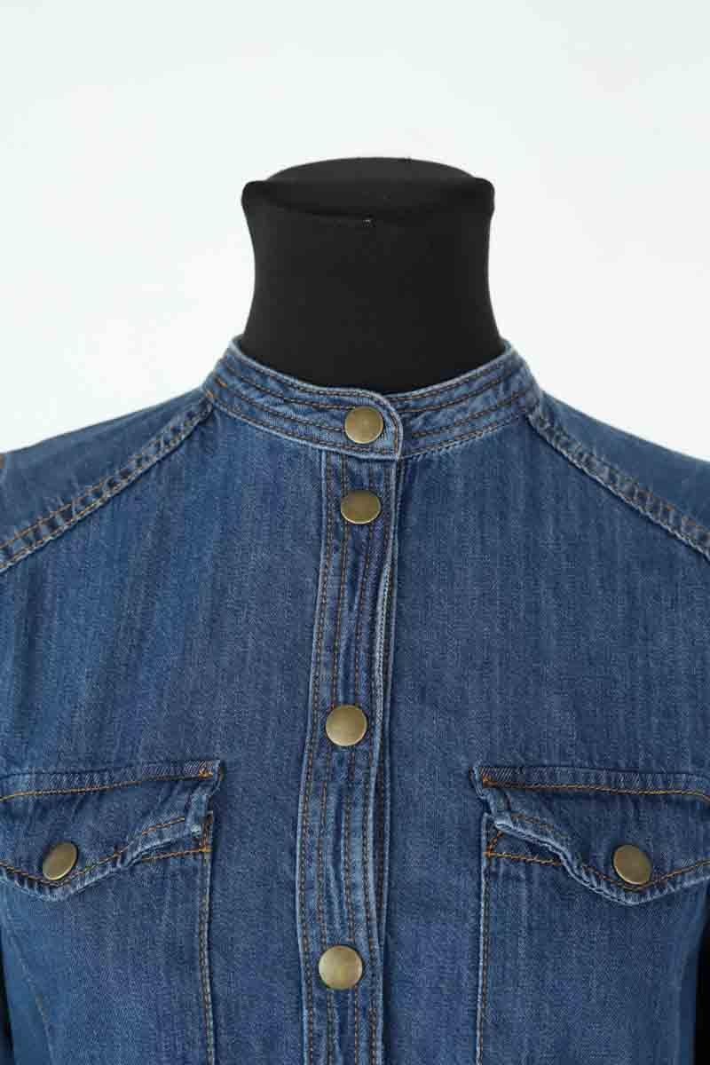 Cotton shirt SEZANE - Seconde main Blue