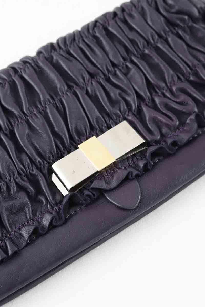 Clutch bag PAULE KA - Seconde main Purple