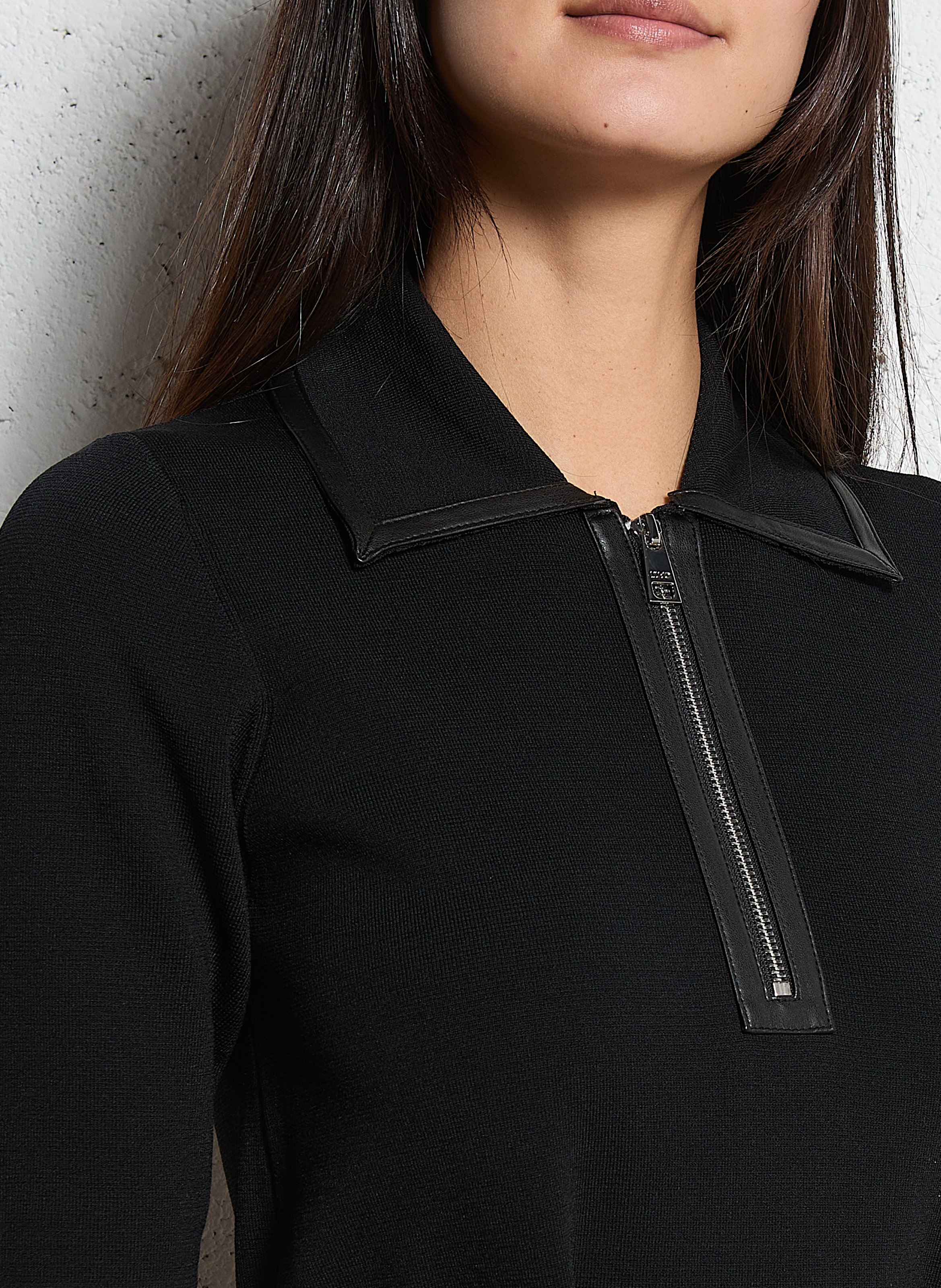 Robe courte col classique LIU JO Noir