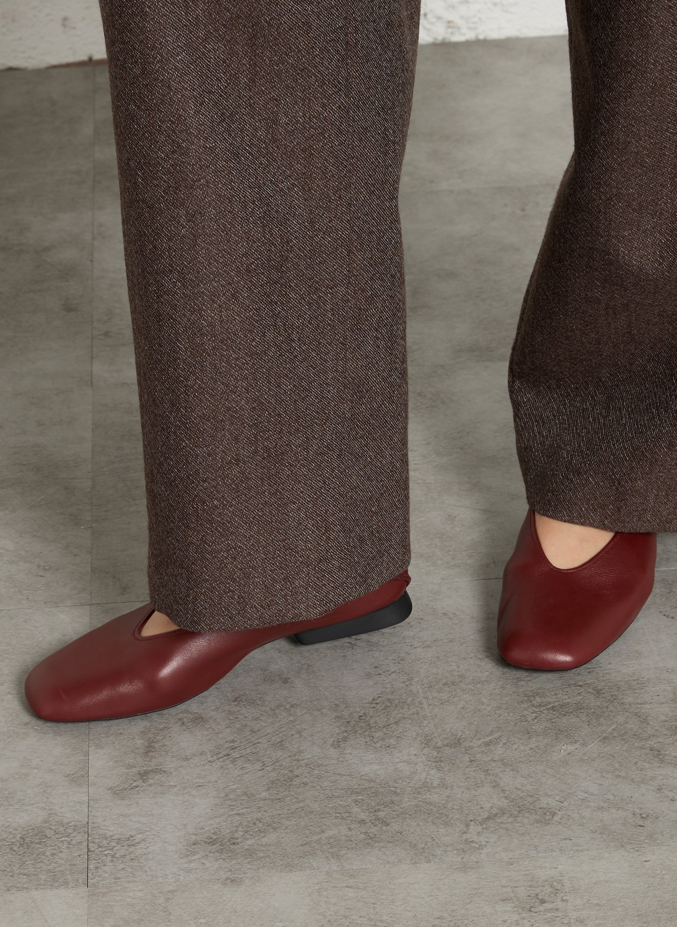 Ballerines en cuir CAMPER Violet