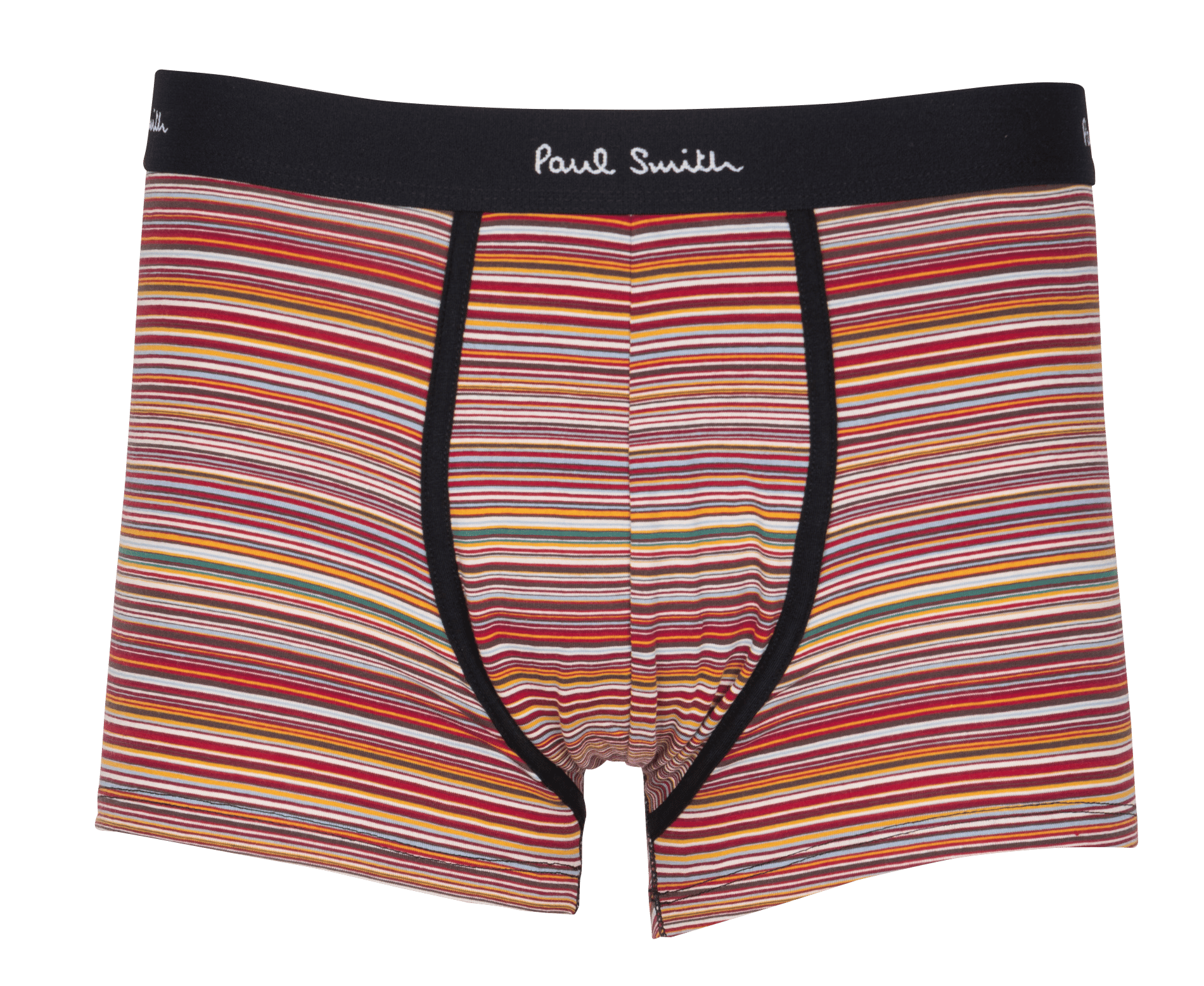 Set of 3 striped organic cotton blend boxers PAUL SMITH White