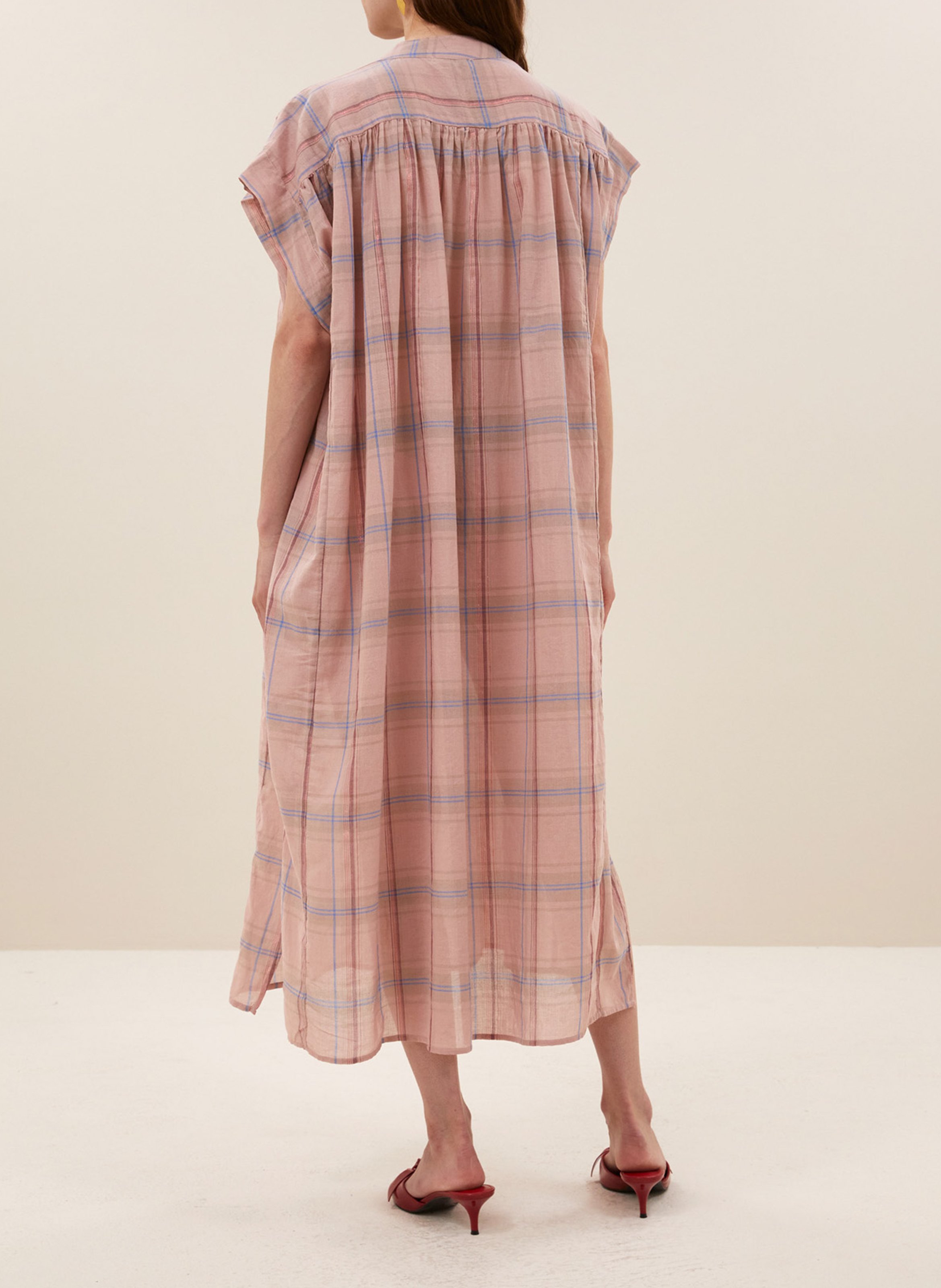 Lange jurk BY BAR Roze