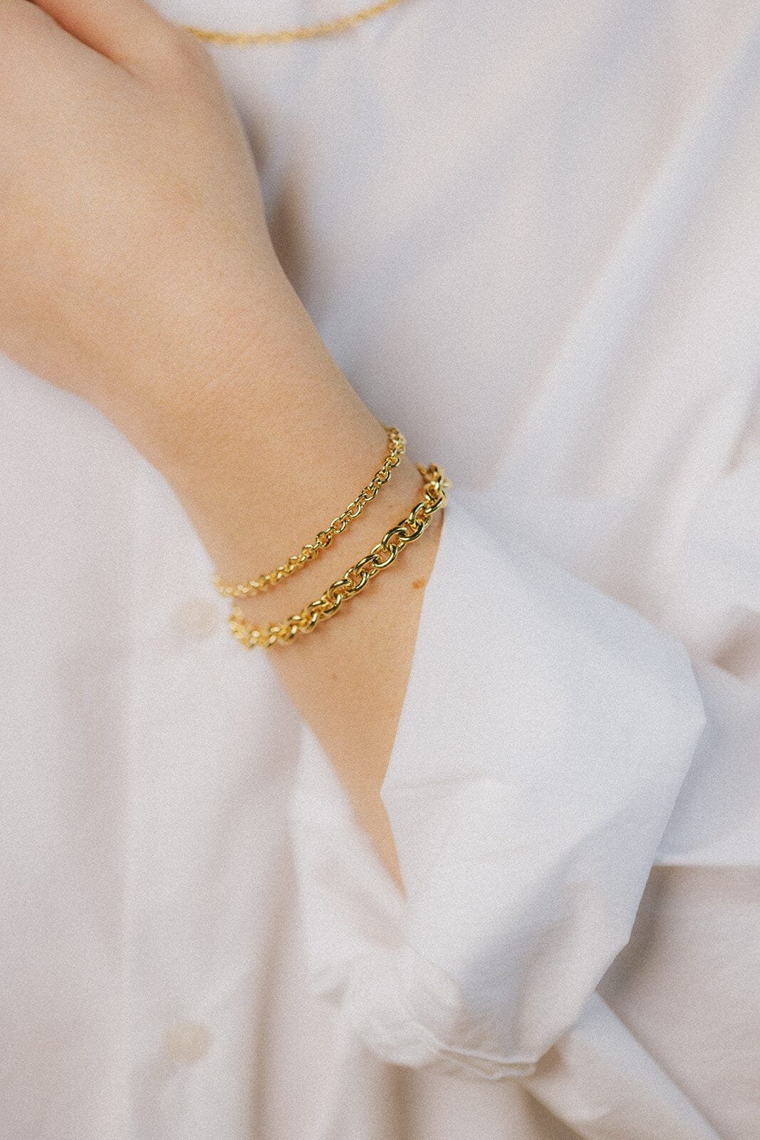 Fine gold bracelet MONSIEUR SIMONE Silver