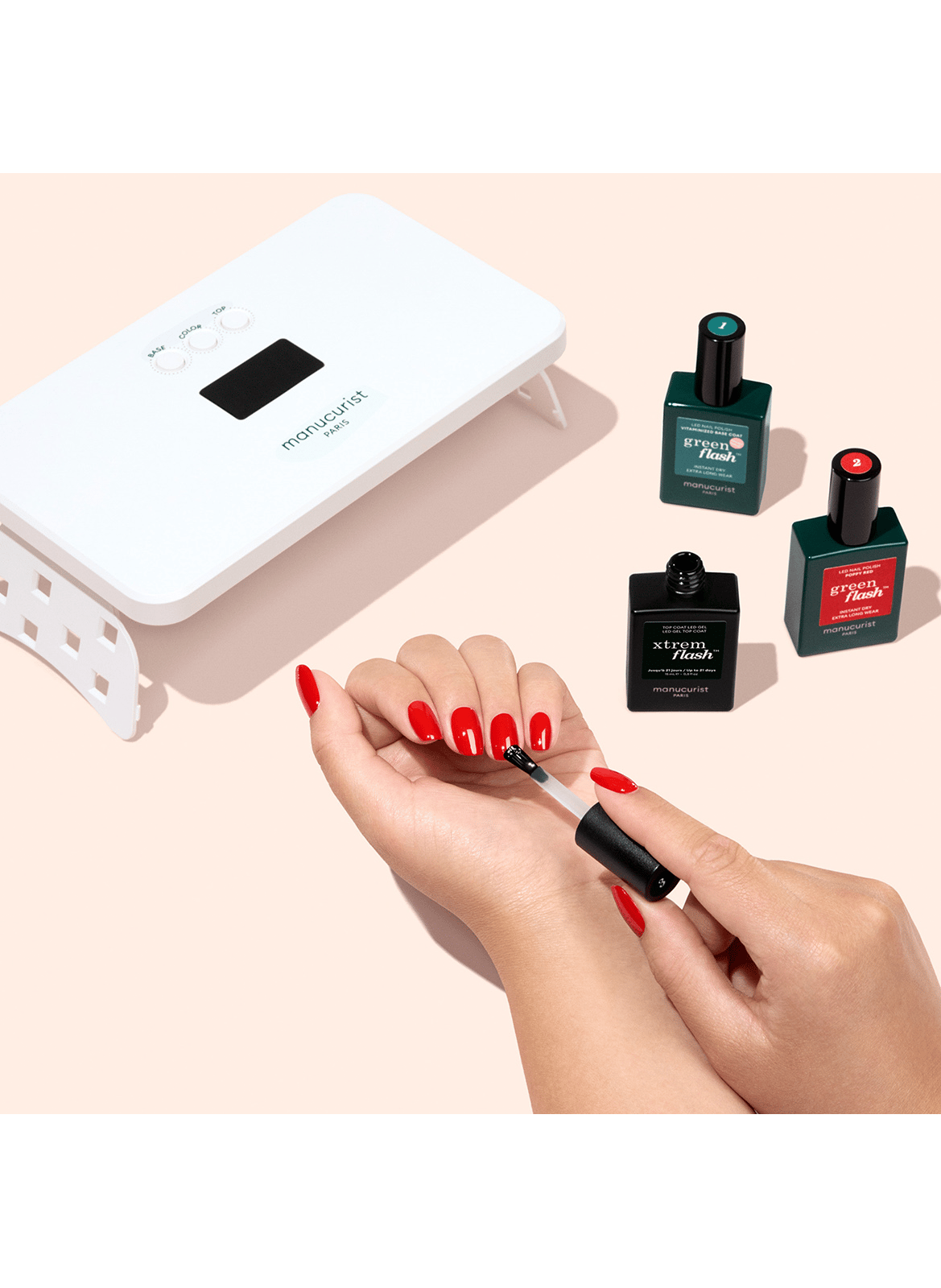 Sorry MANUCURIST Hortencia poppy red