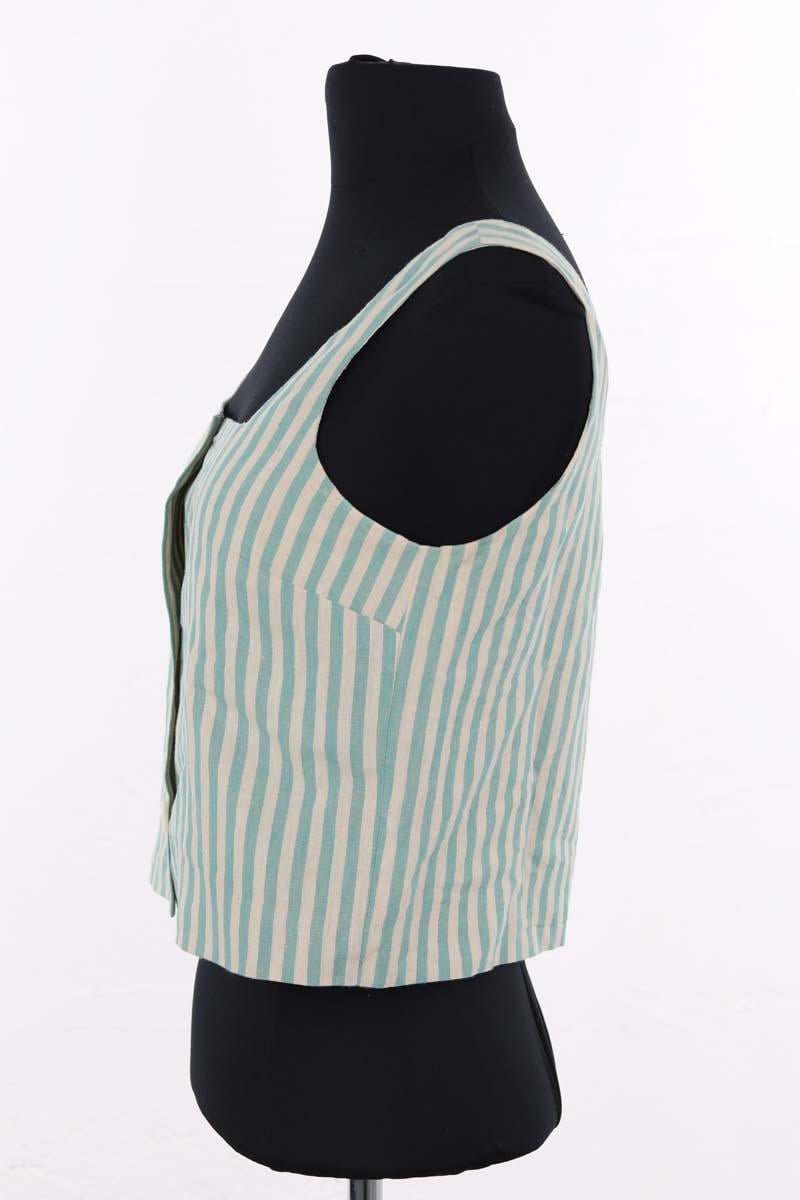 Azawood sleeveless top SEZANE - Seconde main Beige