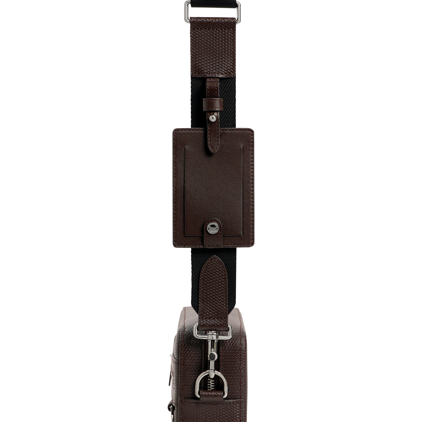 Petit sac bandoulière en cuir  | Marron LE TANNEUR Homme