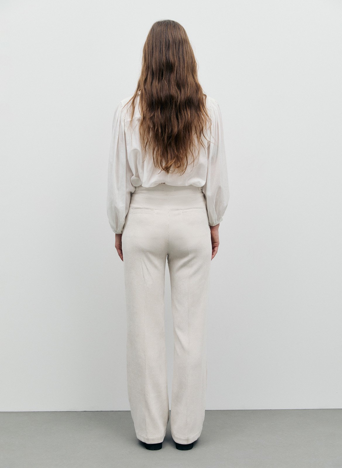 Wide-leg corduroy pants GERARD DAREL Beige
