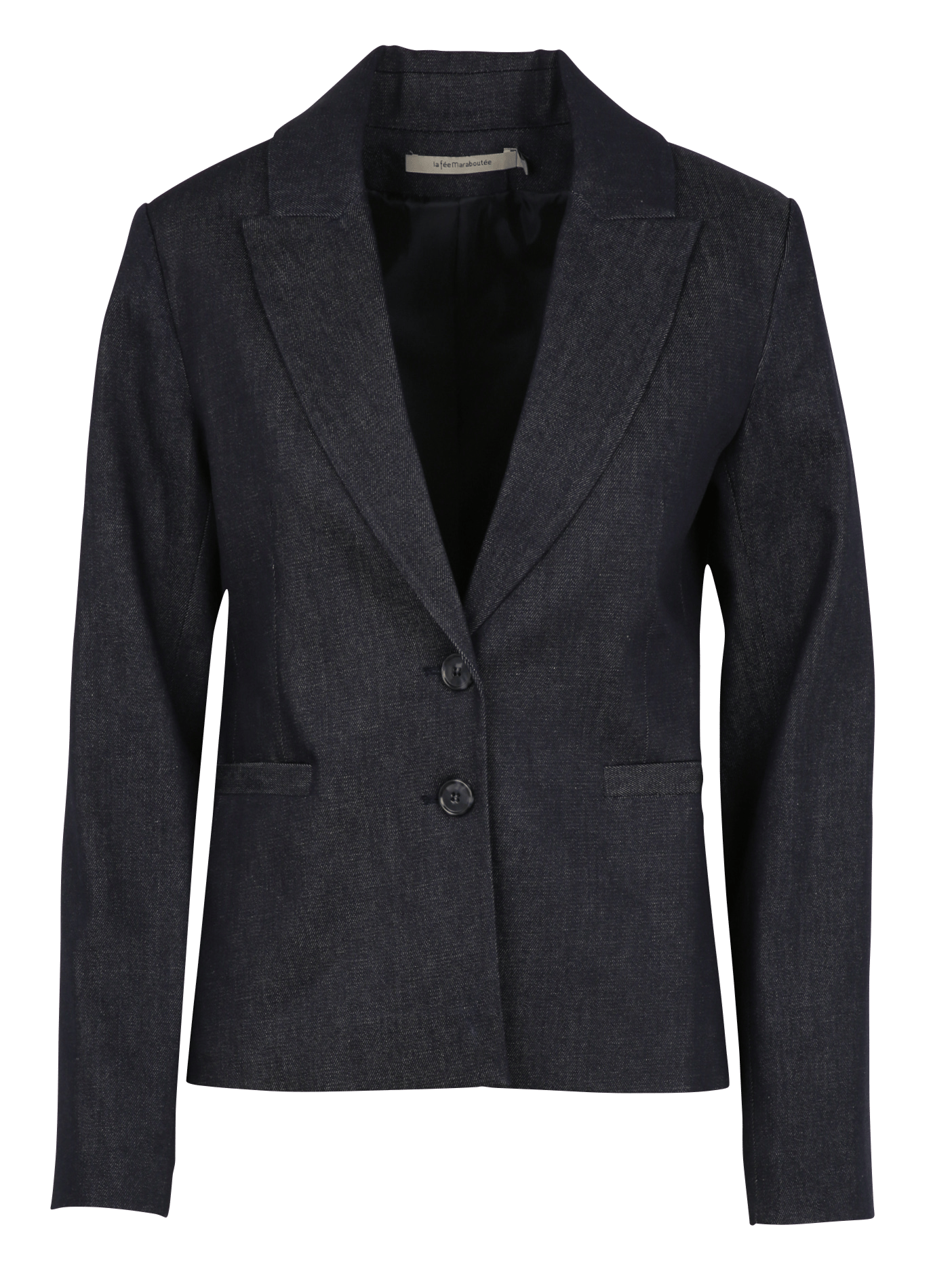 Cotton-blend blazer LA FEE MARABOUTEE Blue