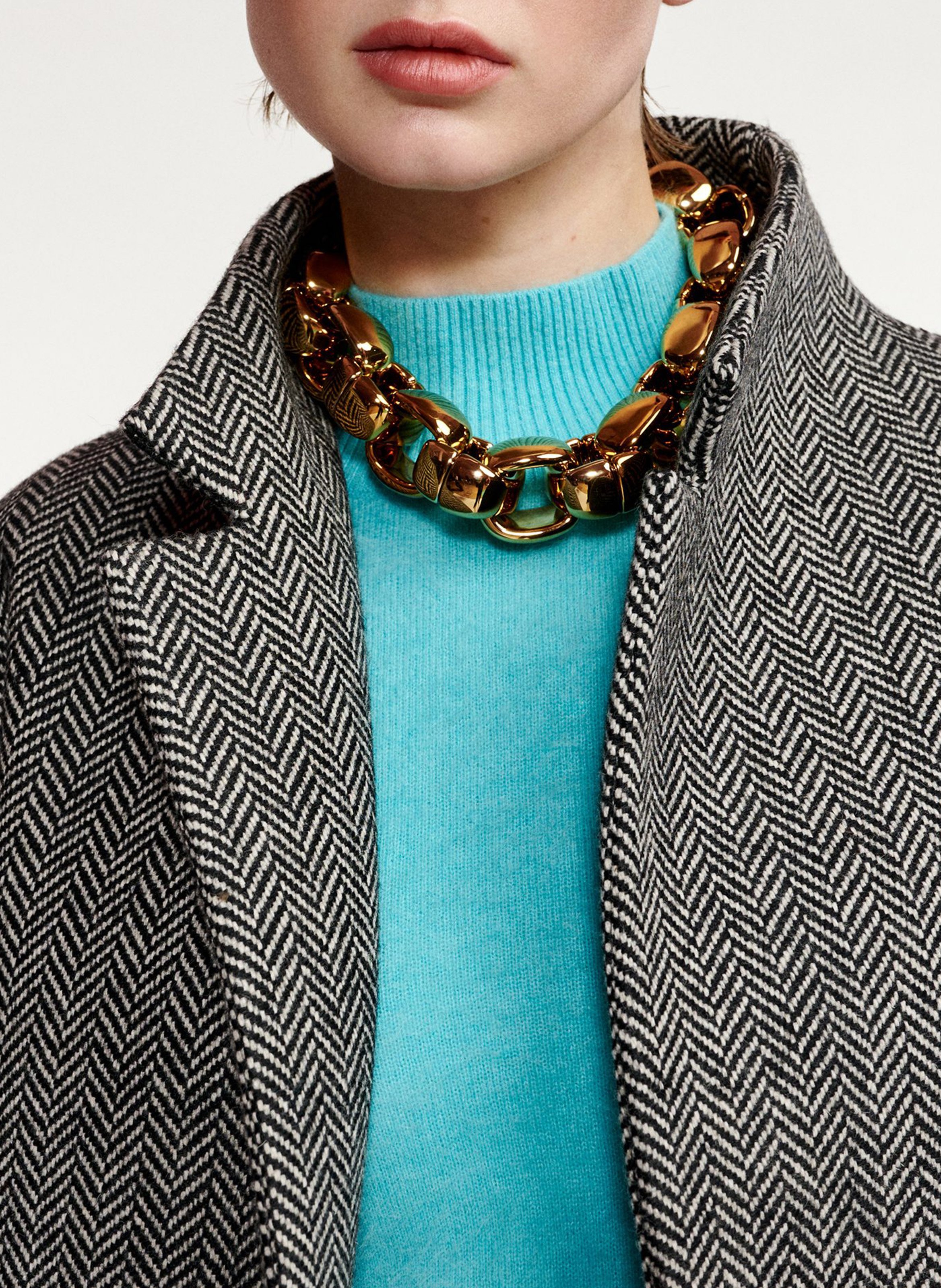 Chunky link necklace ESSENTIEL ANTWERP Golden