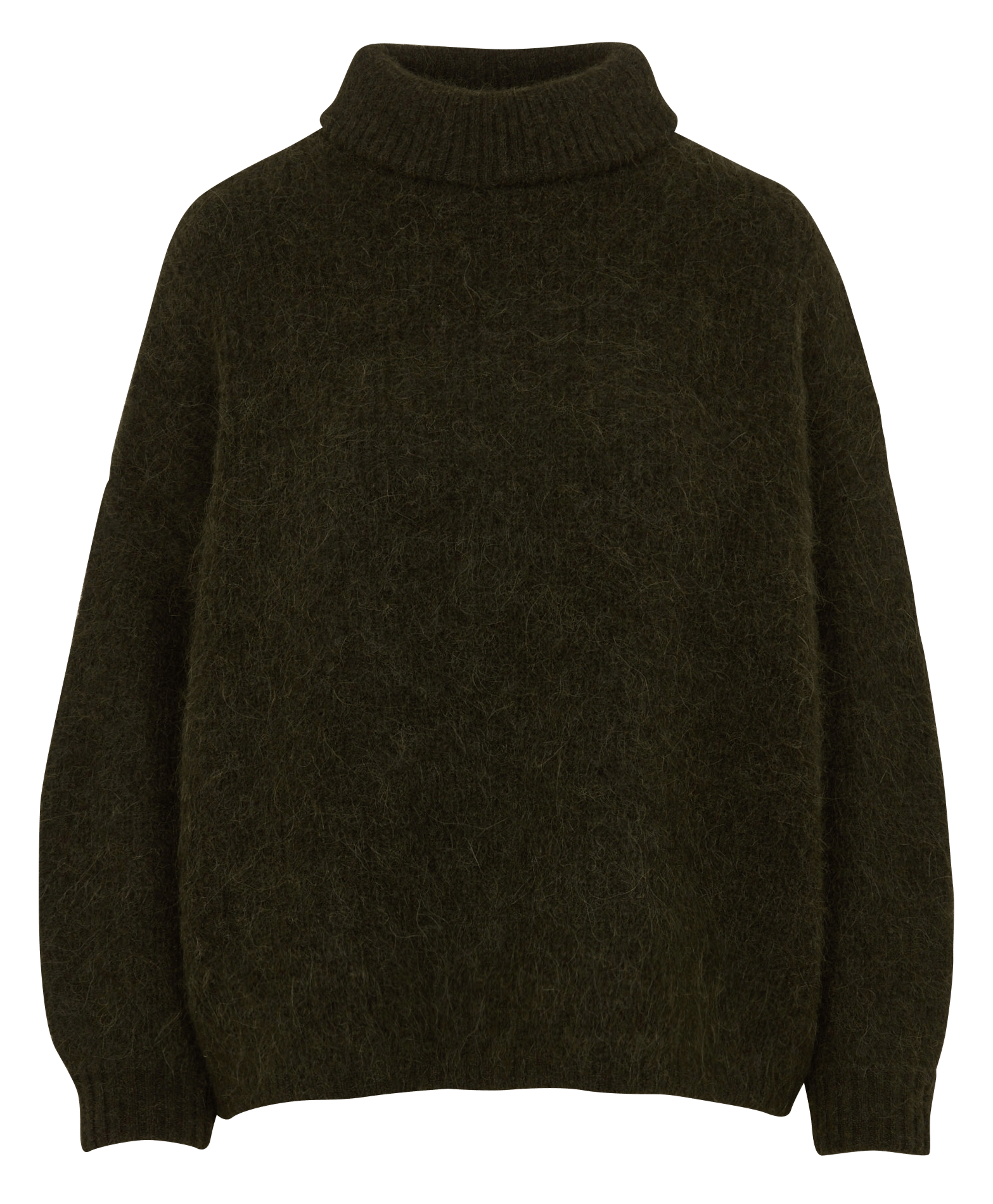 Pull col roulé ample MAISON 123 Kaki