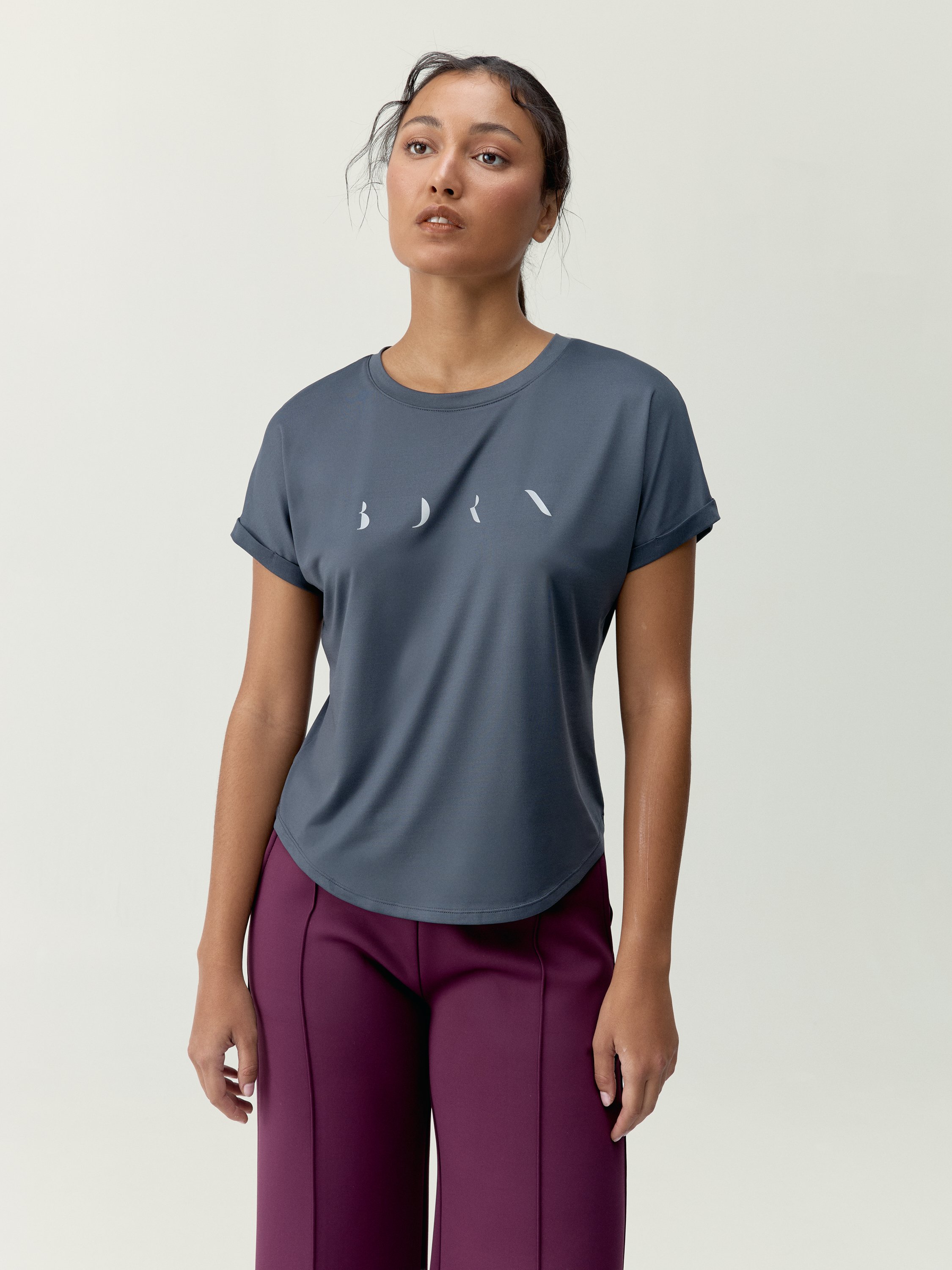 Short-sleeved azami t-shirt BORN