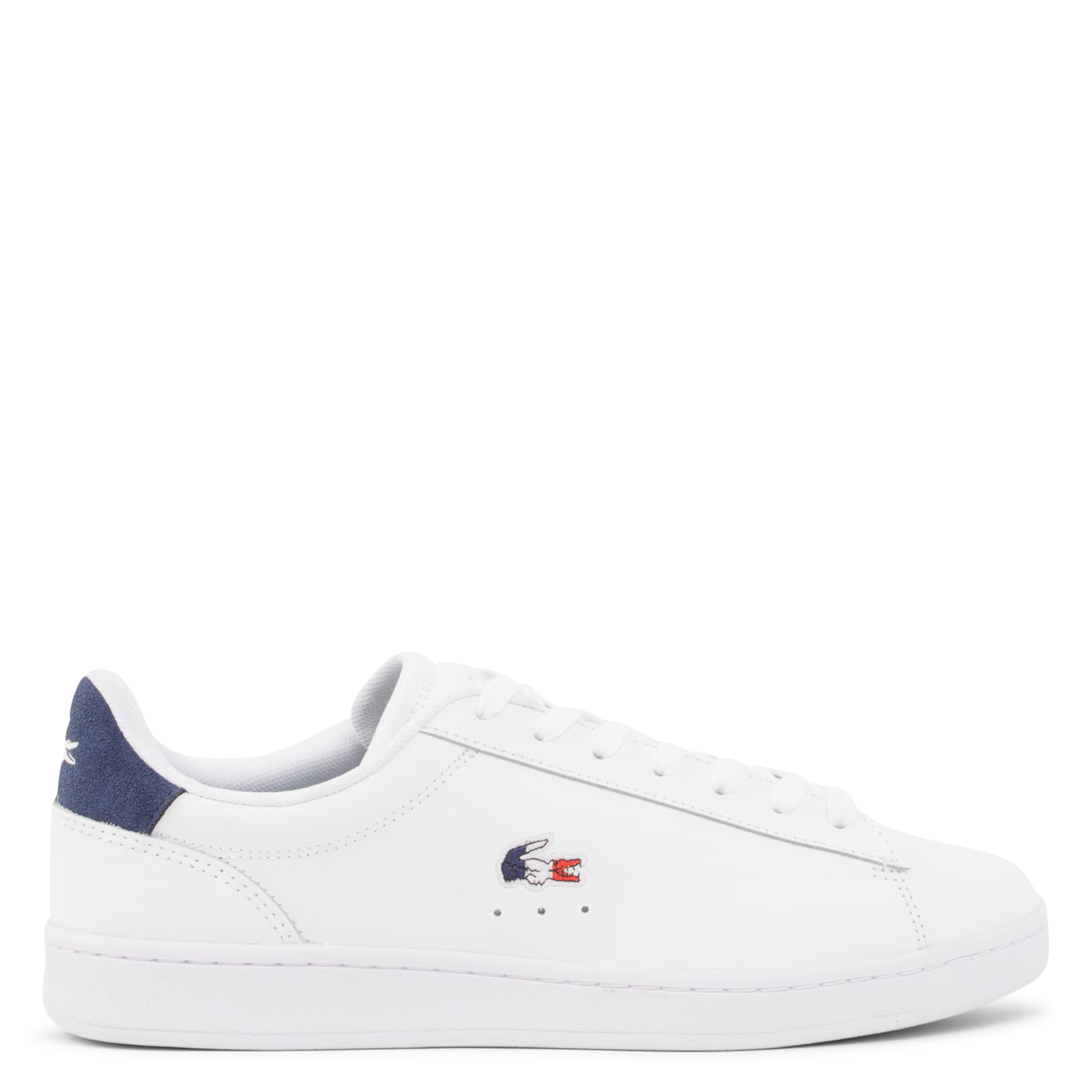 Baskets basses en cuir LACOSTE Multicolore