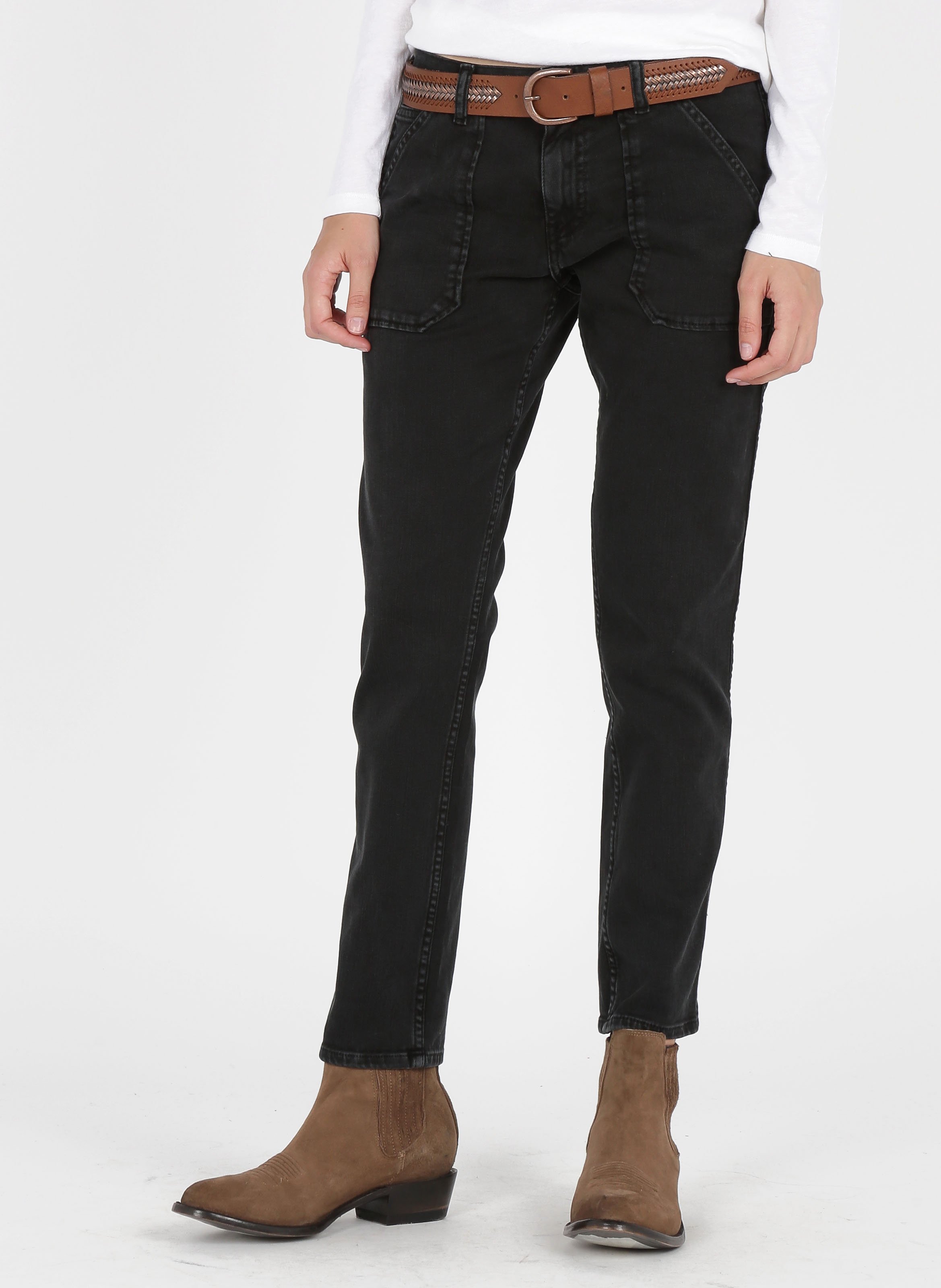Vaquero slim de mezcla de algodón ACQUAVERDE