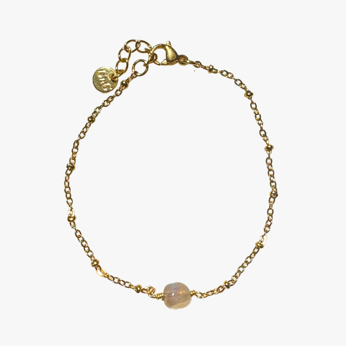 Labradorite bracelet GINANDGER Blue