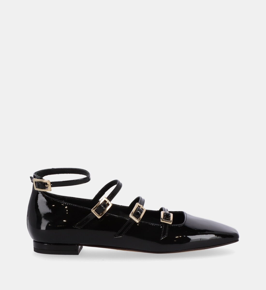 Ballerines mary jane en cuir ALOHAS Noir