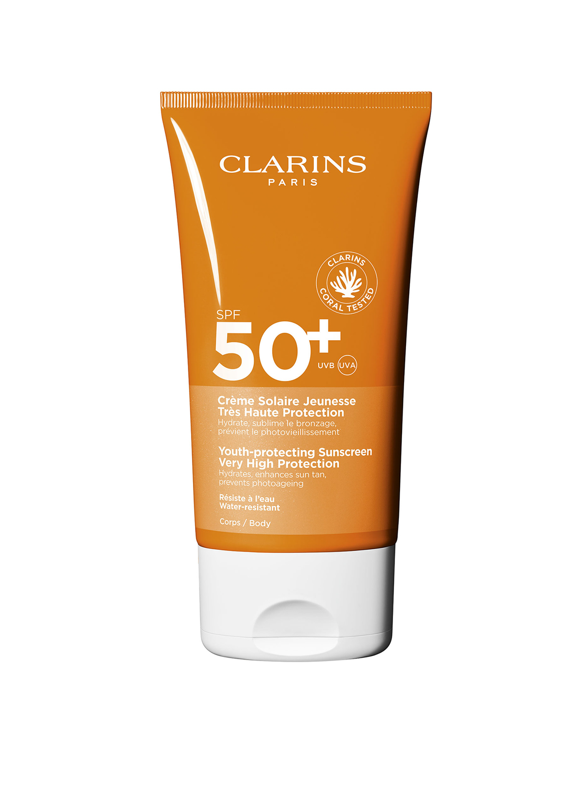 Crème Solaire Jeunesse Très Haute Protection SPF 50+ Protection solaire Corps UVA/UVB 50+ CLARINS No color