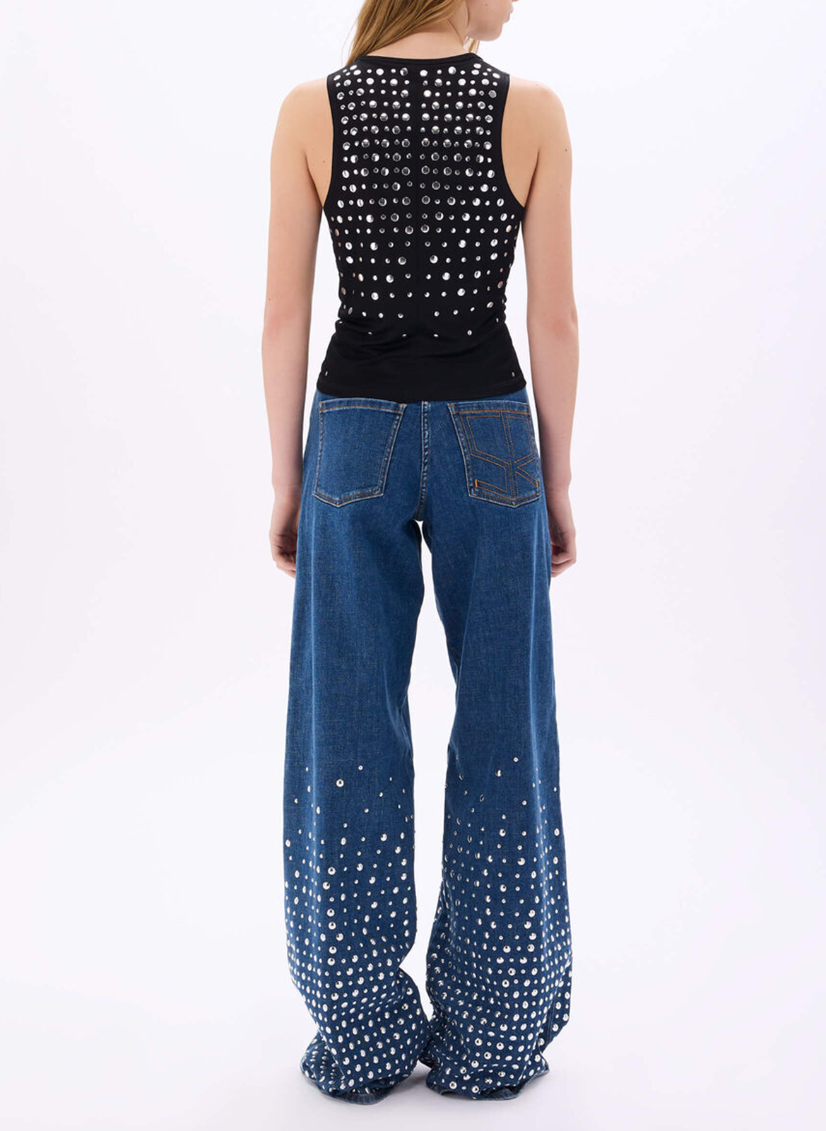 Fitted tank top SONIA RYKIEL Black