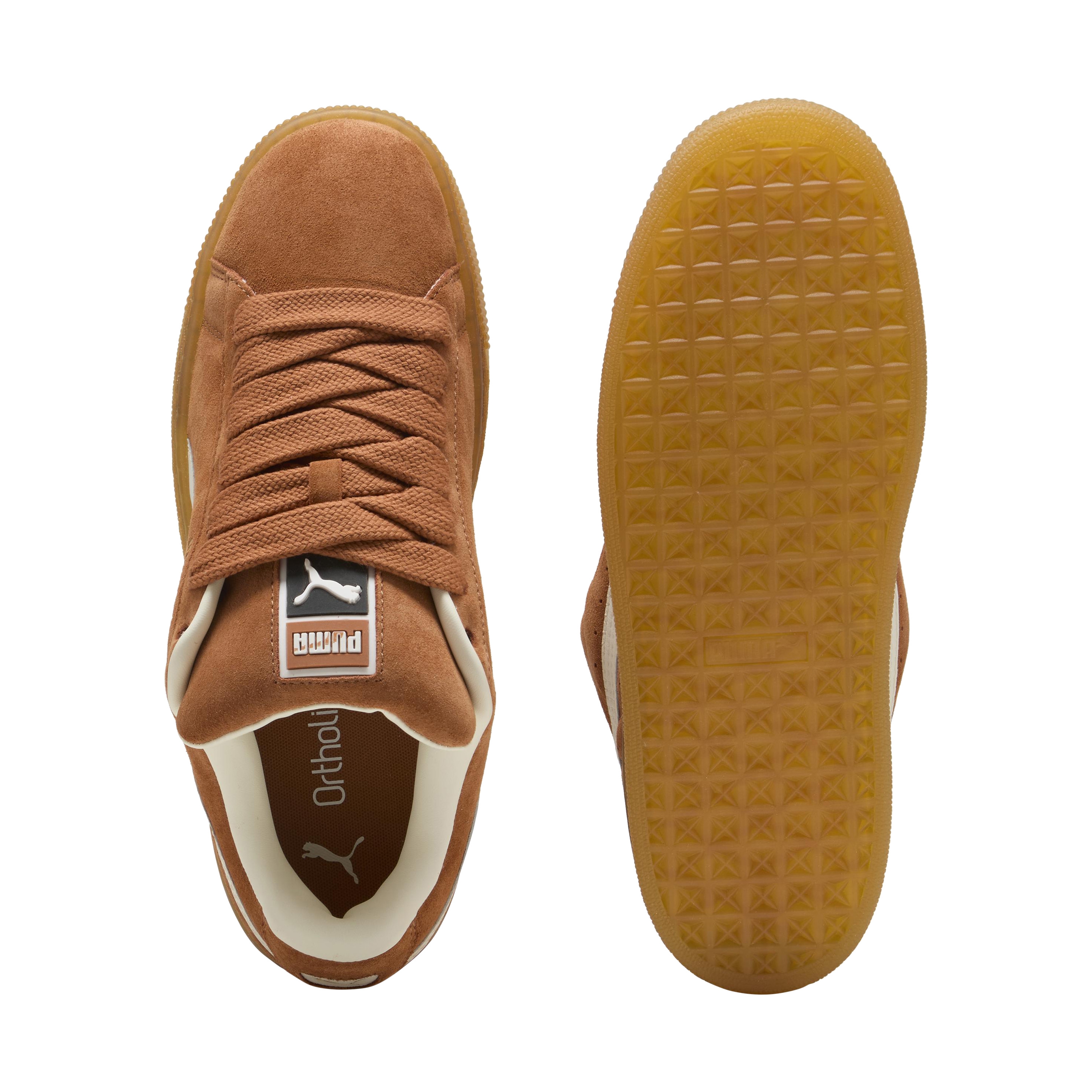 XL suede leather basket PUMA Brown