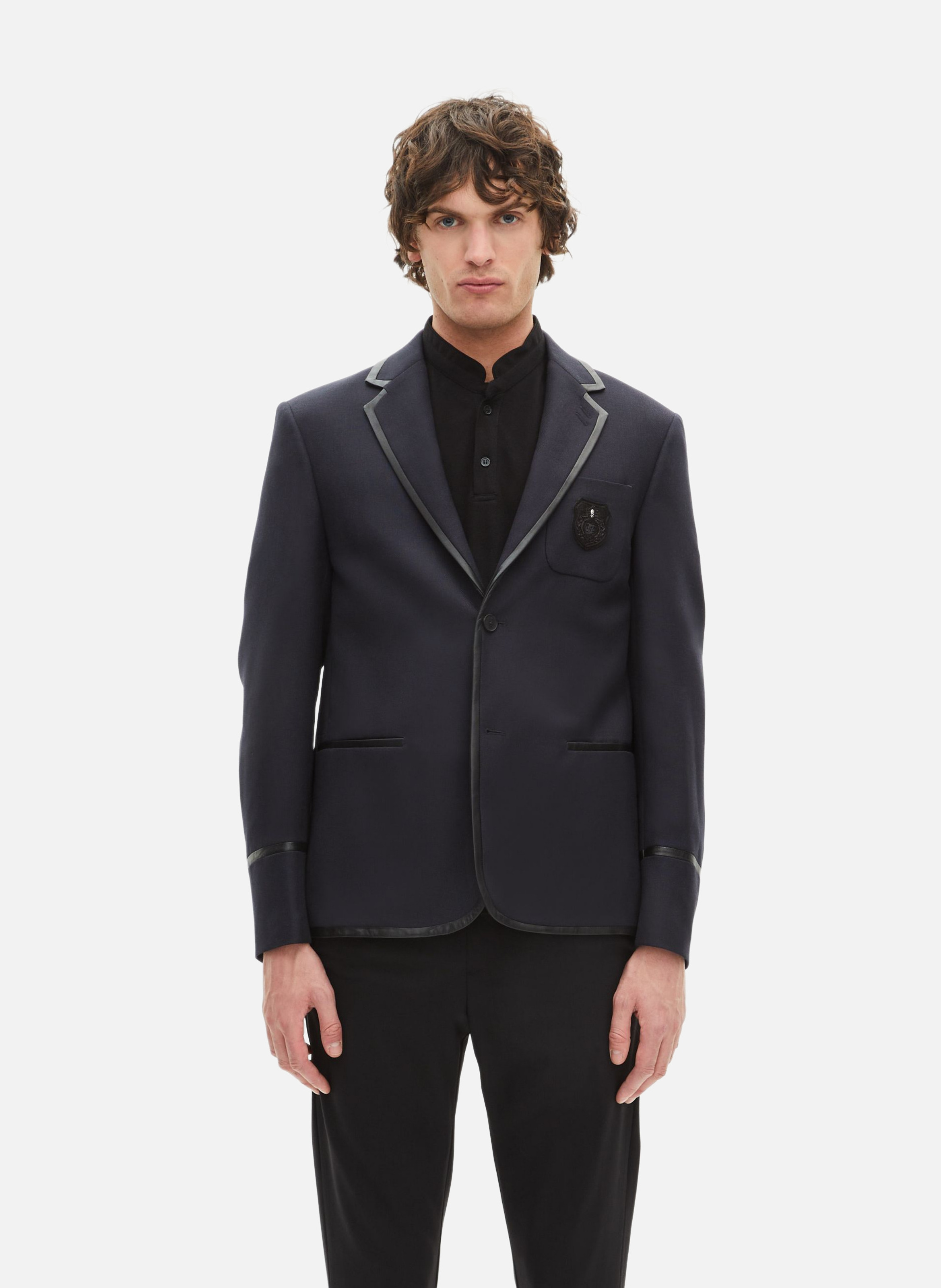 Wool-blend jacket THE KOOPLES Blue