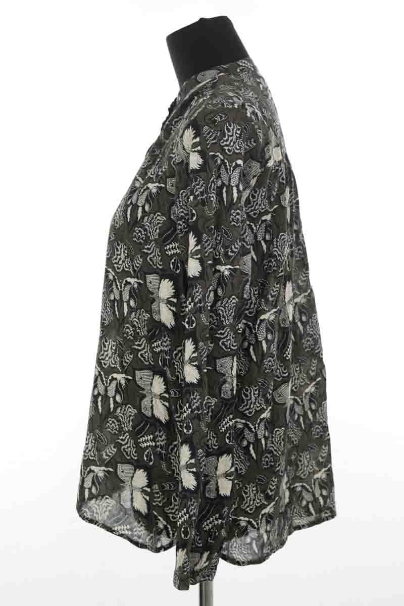 Cotton blouse LAURENCE BRAS - Seconde Main Khaki