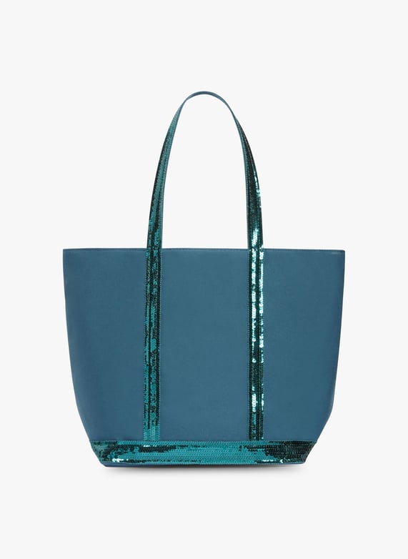 Cotton tote bag Green Vanessa bruno Women Place des Tendances