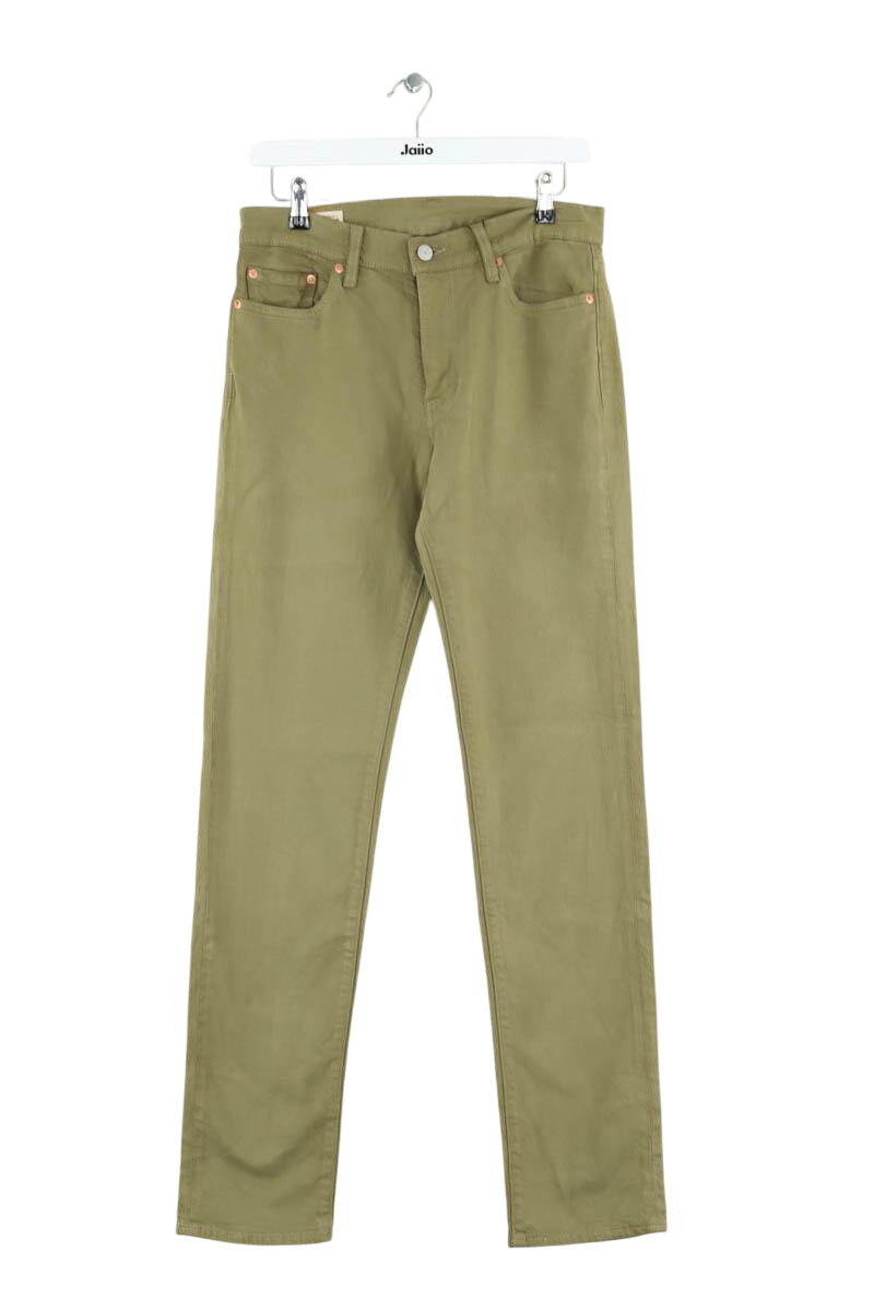 Cotton straight jeans LEVI'S - Seconde main Khaki