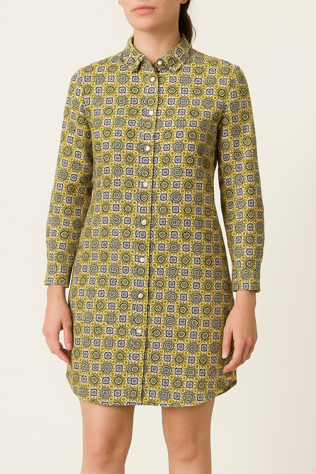 Midi dress INES DE LA FRESSANGE - Seconde main Yellow