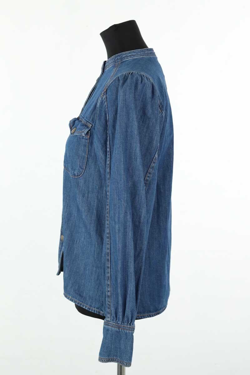 Cotton shirt SEZANE - Seconde main Blue