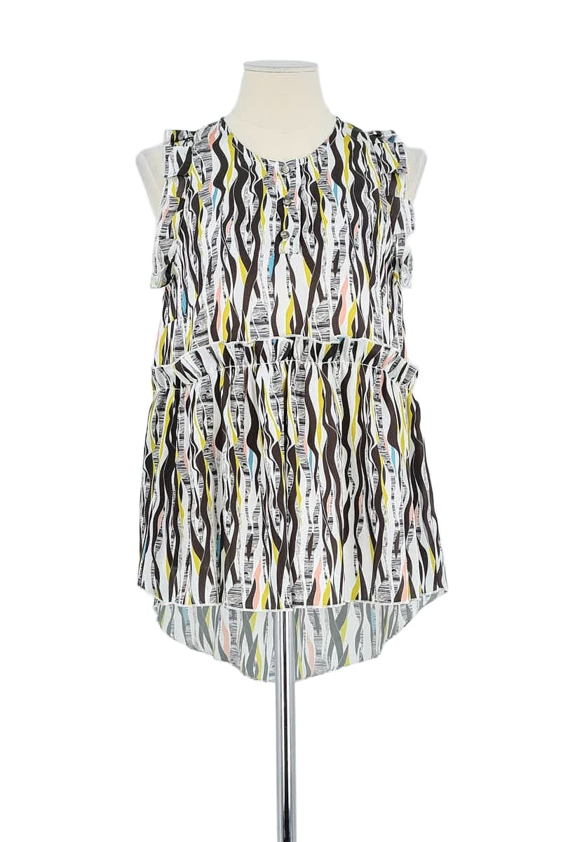 Azawood sleeveless top HEIMSTONE - Seconde Main White