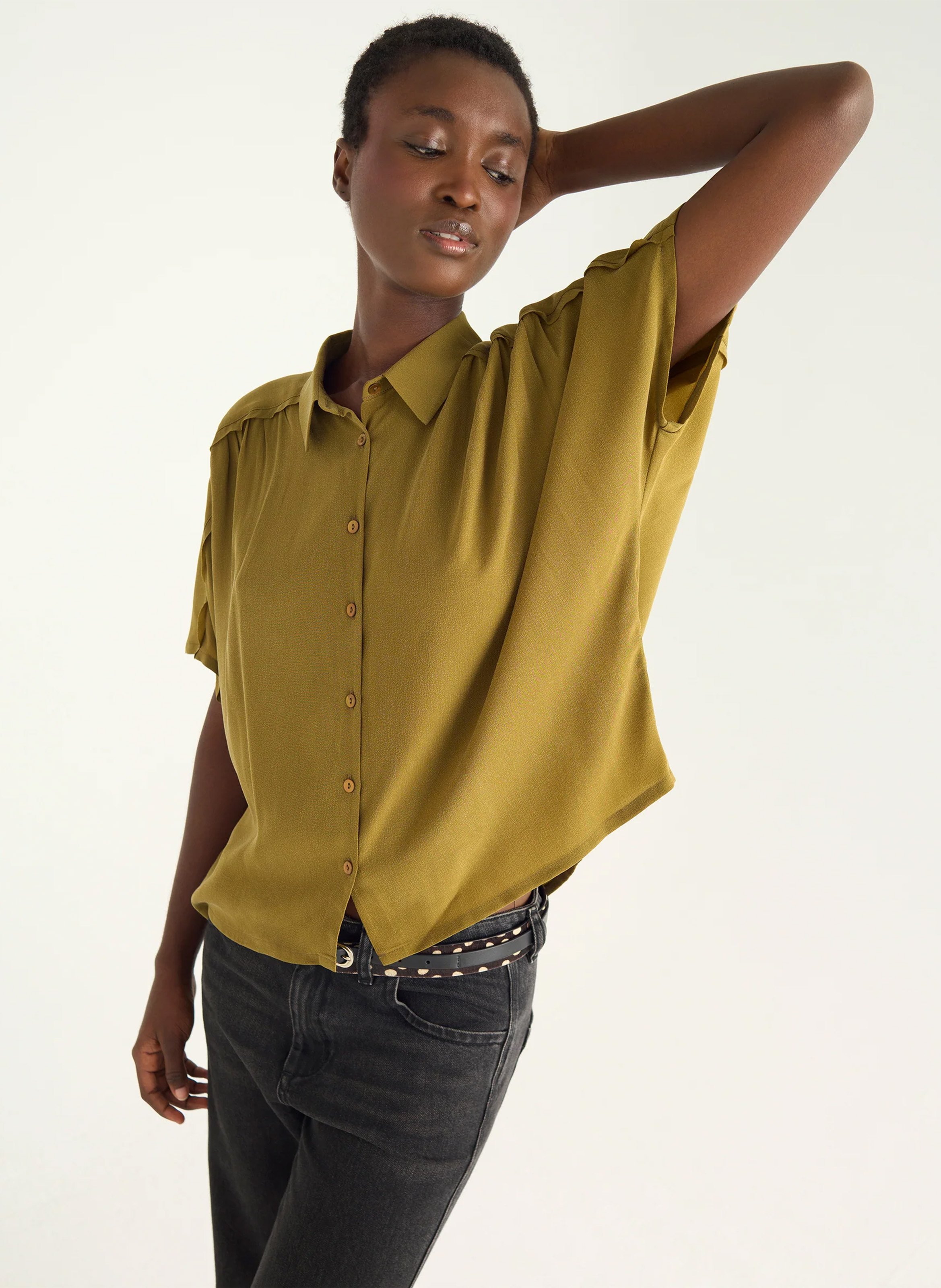 Chemise col classique COTELAC Green