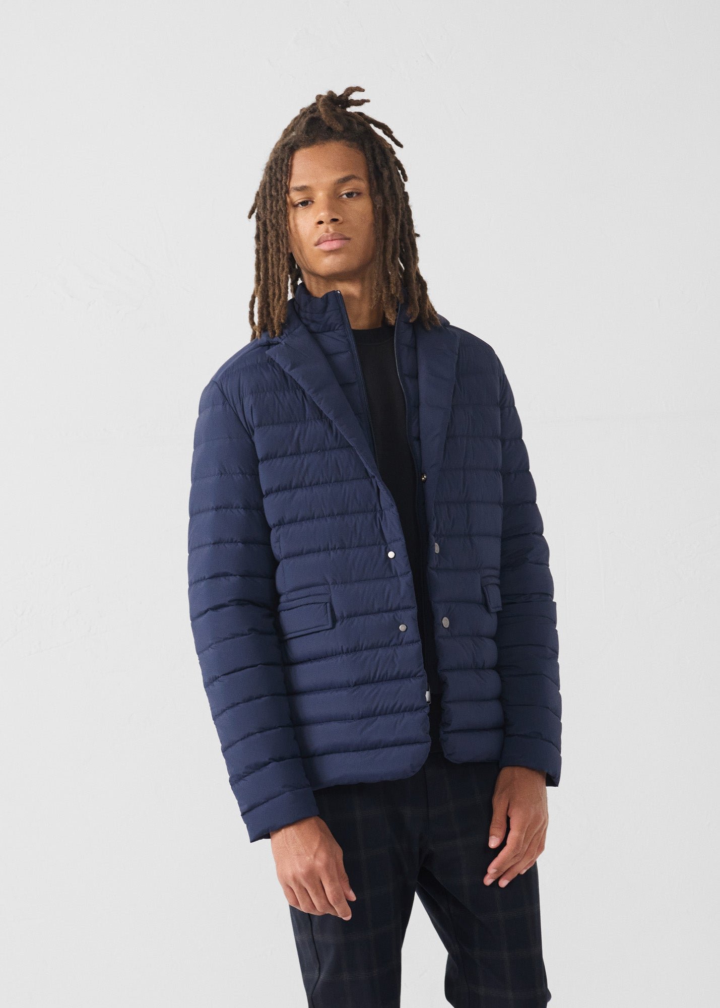 Stretch Joey Blazers Puffer JOTT Blue