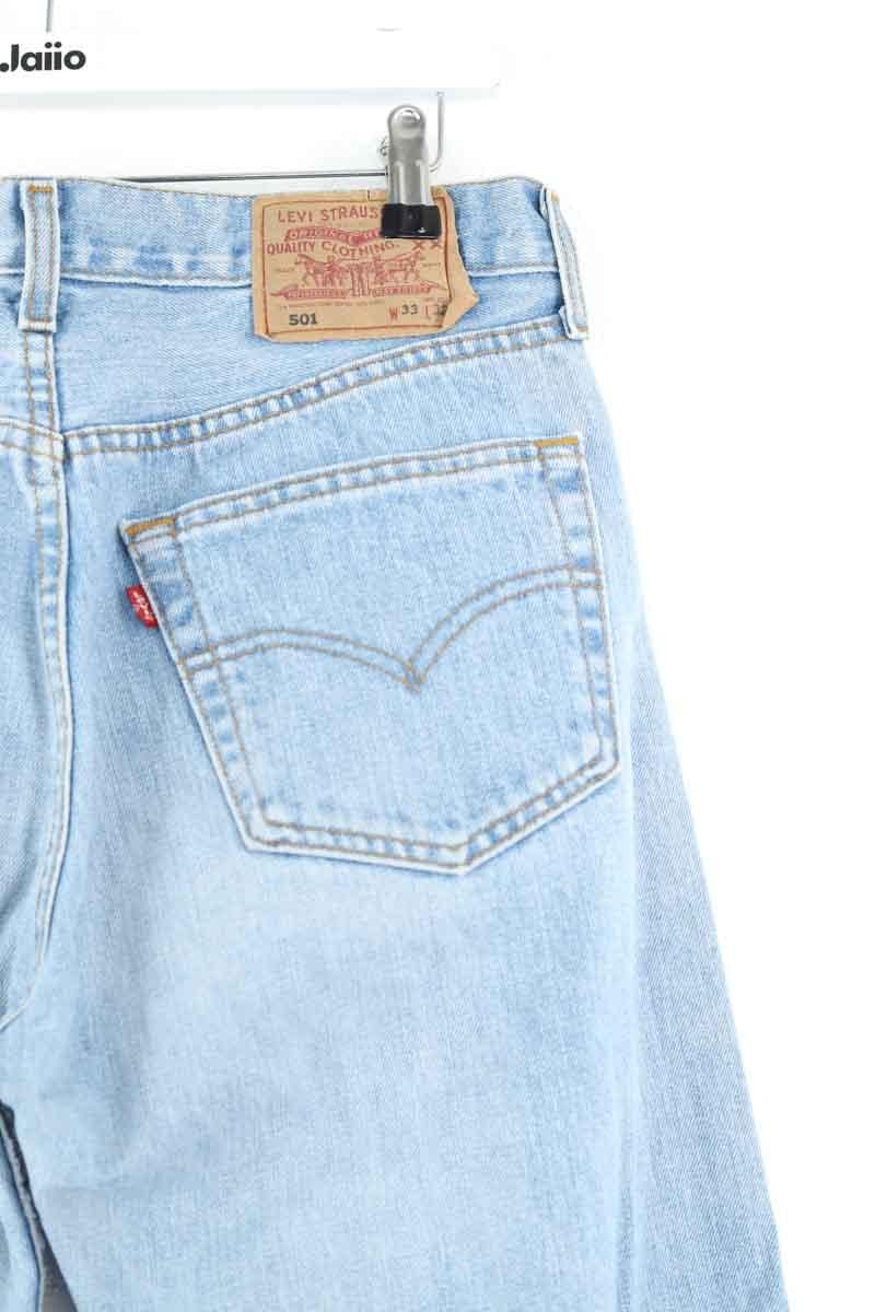 501 straight jeans LEVI'S - Seconde main Blue