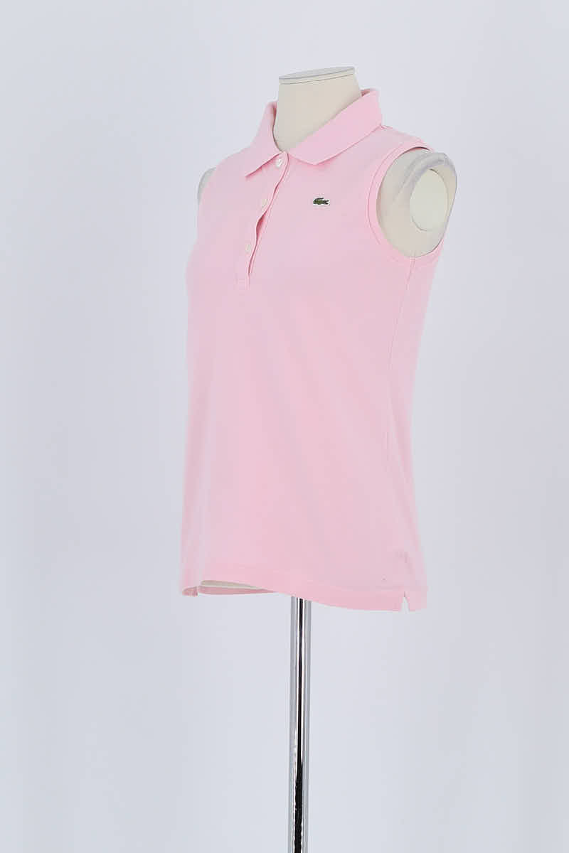 Polo LACOSTE - SECONDE MAIN Rose