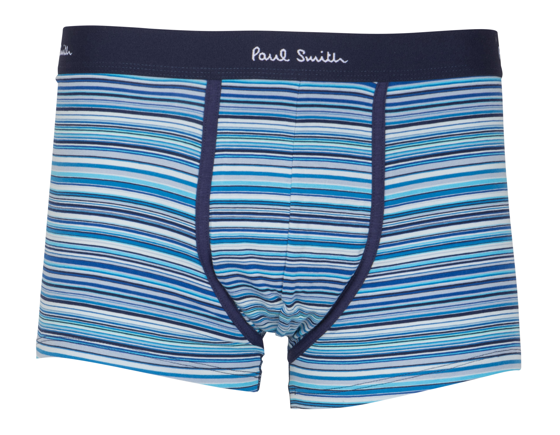 Set of 3 striped organic cotton blend boxers PAUL SMITH White