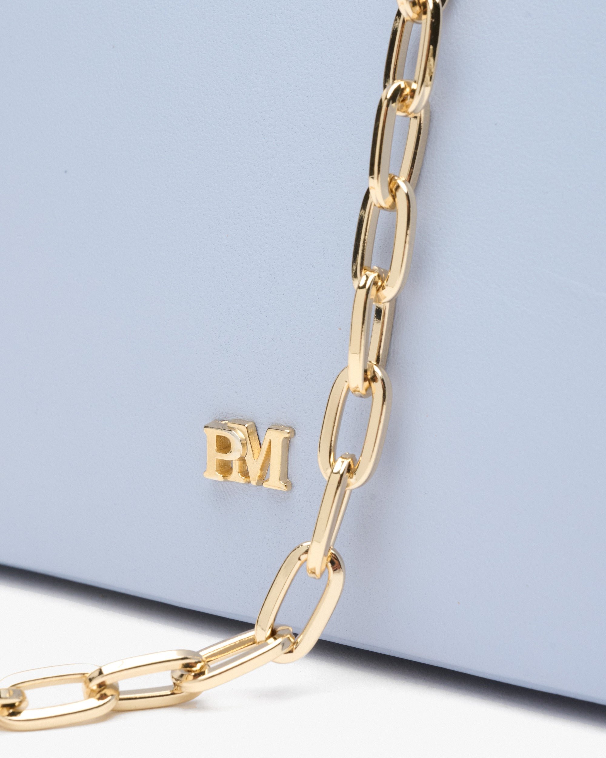 Yellow leather evening bag PEDRO MIRALLES Blue