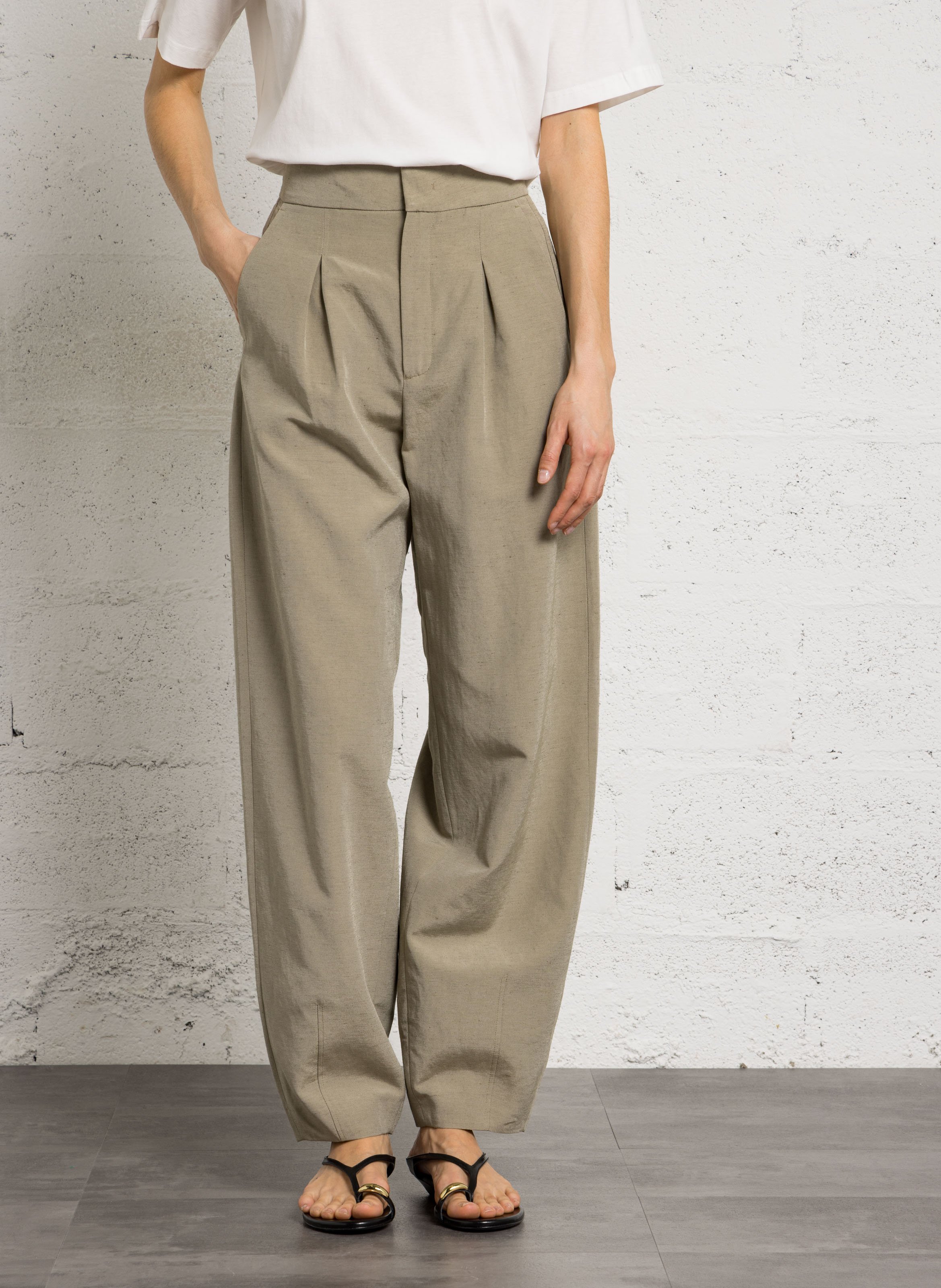 Pantalon large  SOEUR Vert