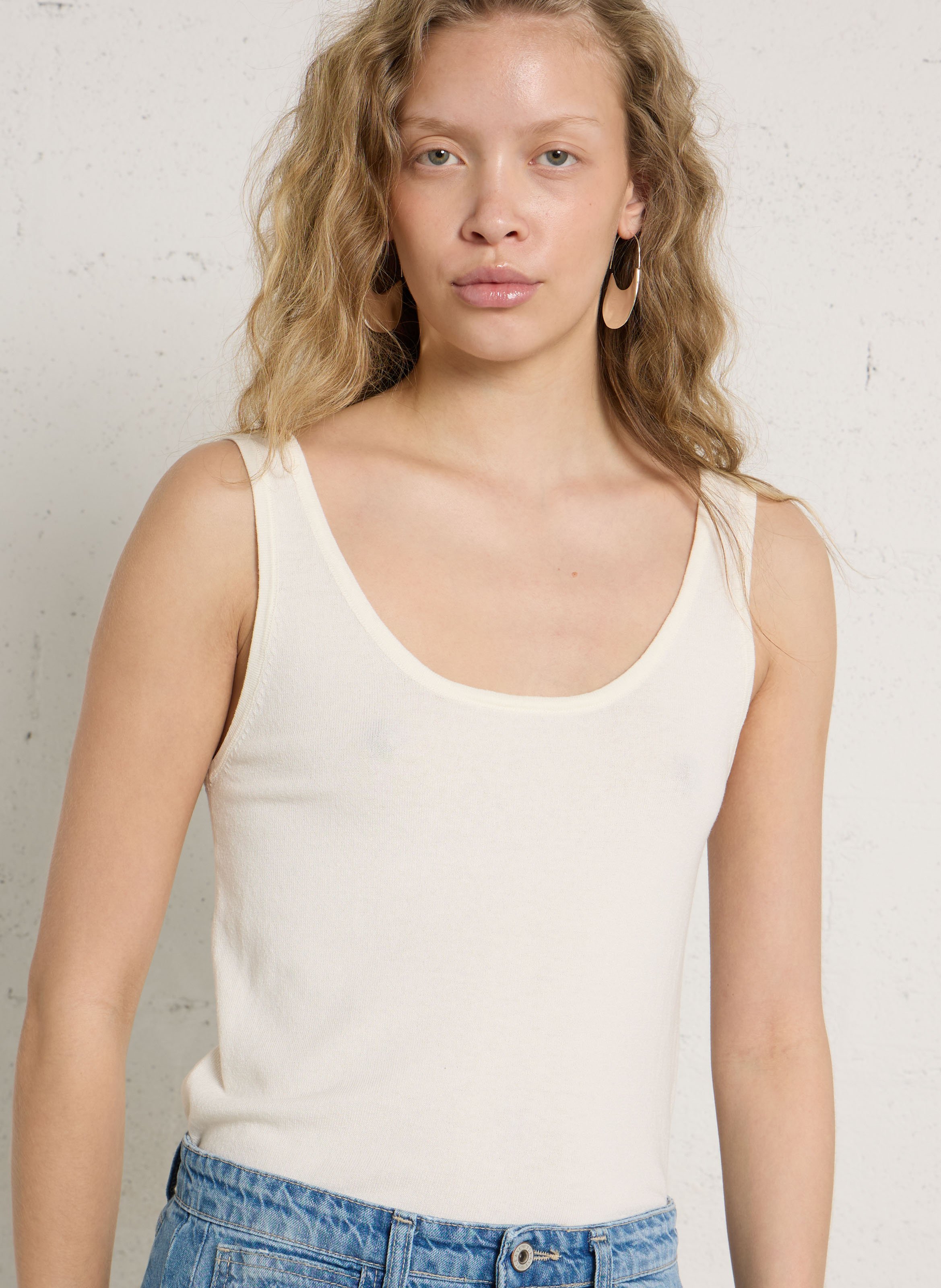 Straight knit tank top LA PETITE ETOILE