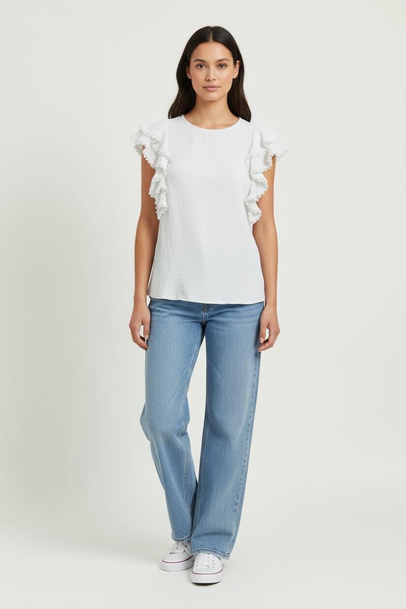 Blouse SEZANE - Seconde main Blanc