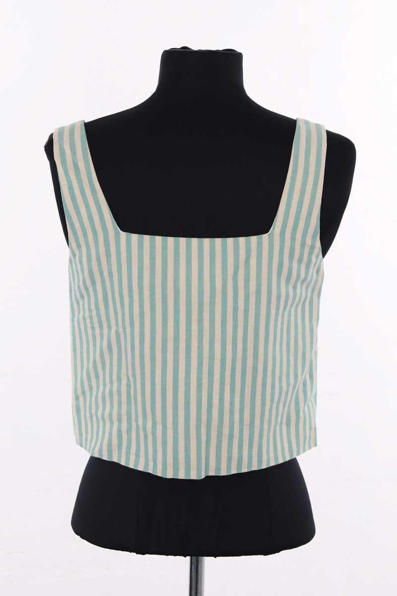 Azawood sleeveless top SEZANE - Seconde main Beige