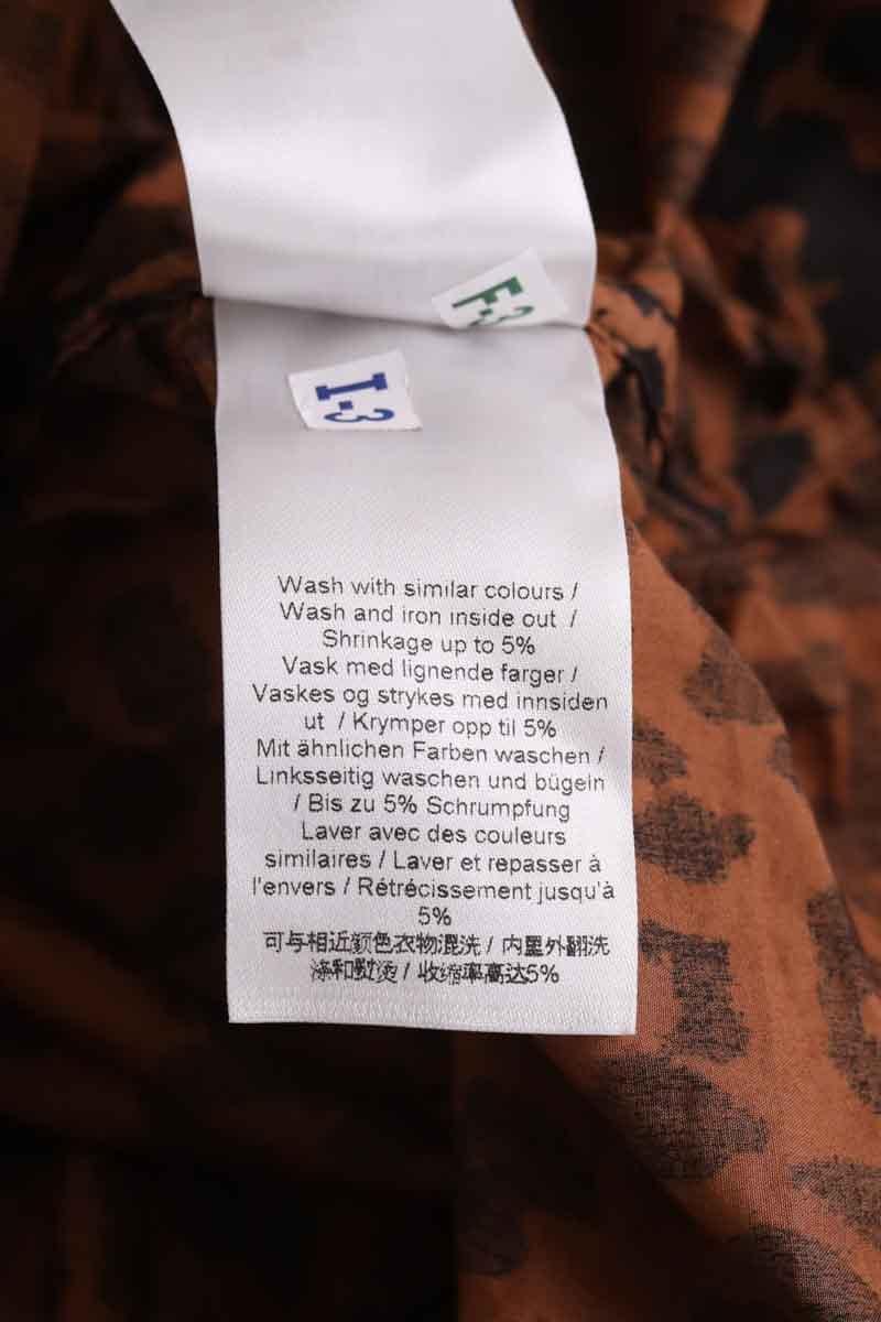 Dress GANNI - Seconde Main Brown