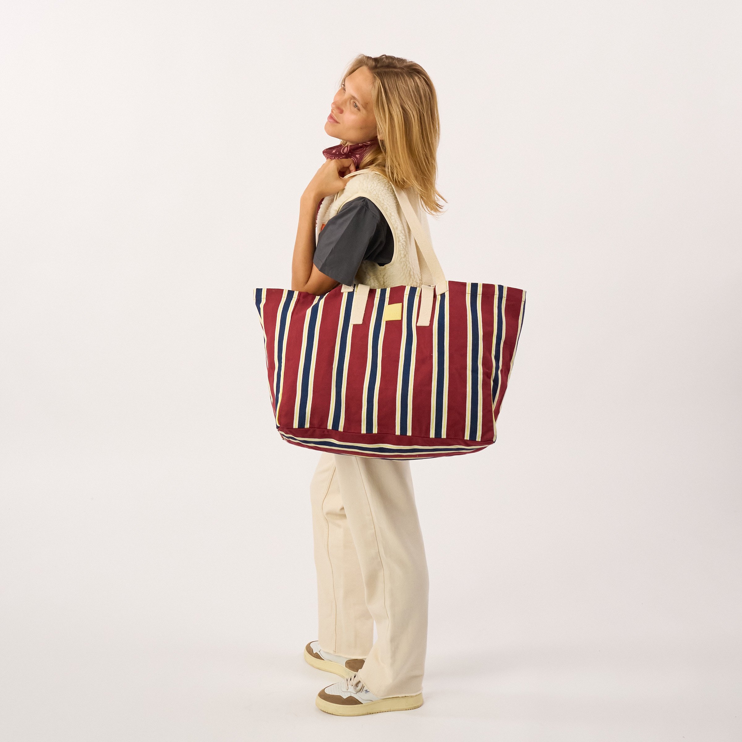 Organic cotton tote bag | Red BILLYBELT Women