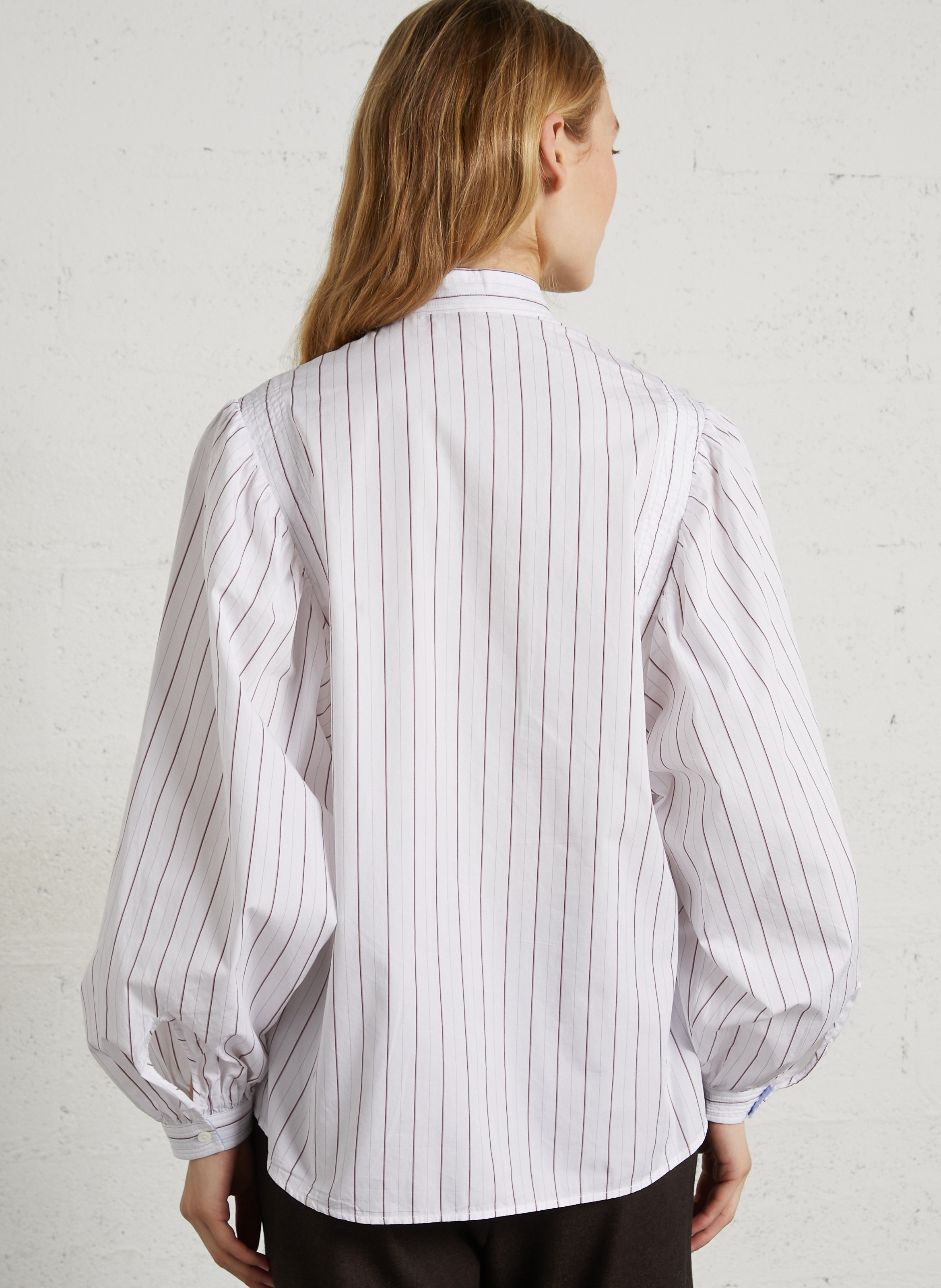 Striped shirt DIEGA White