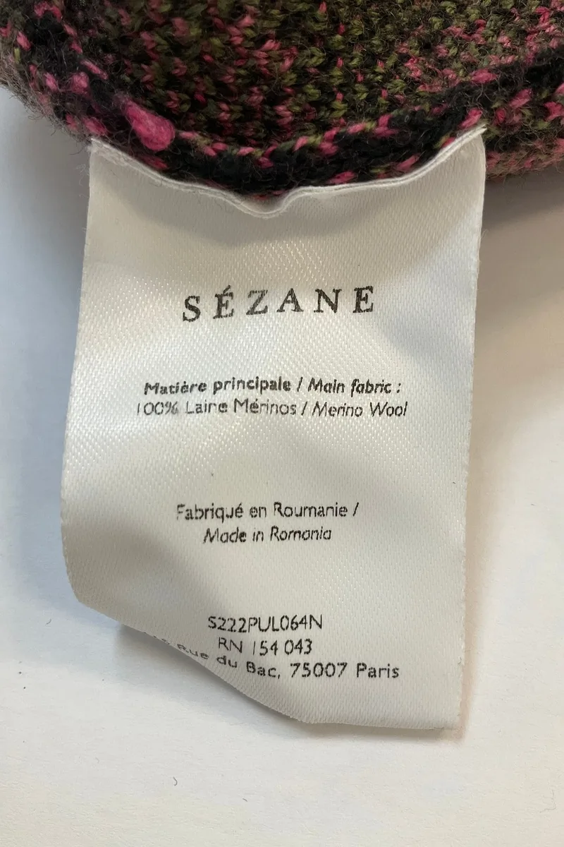 Pull SEZANE - Seconde main Noir