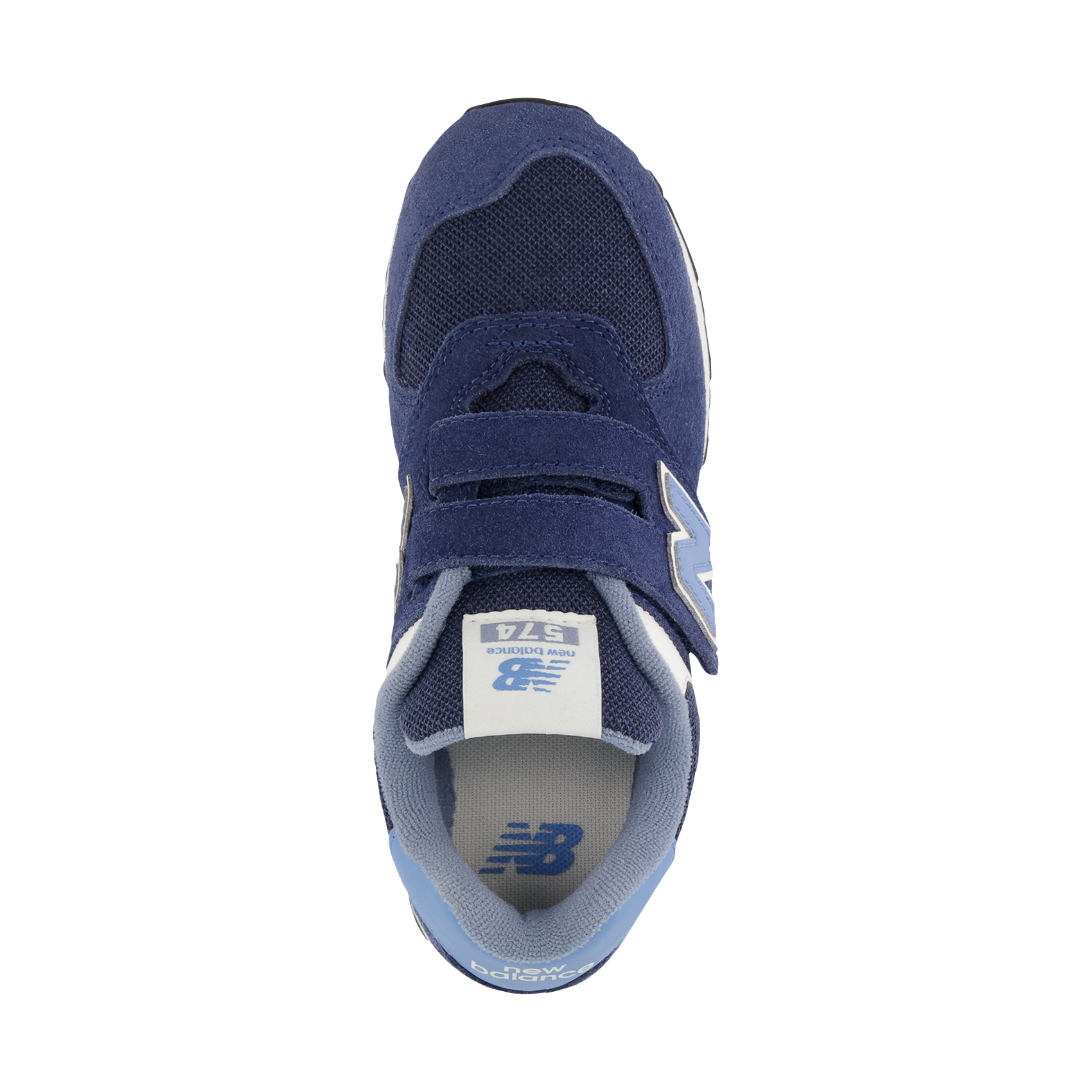 Lage Sneakers Van Gemengd Leer Nb Navy New Balance Kind Place des